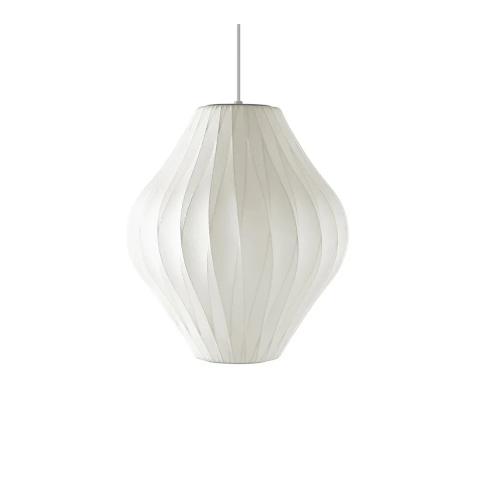 Nelson Pear CrissCross Bubble Pendant Lamp