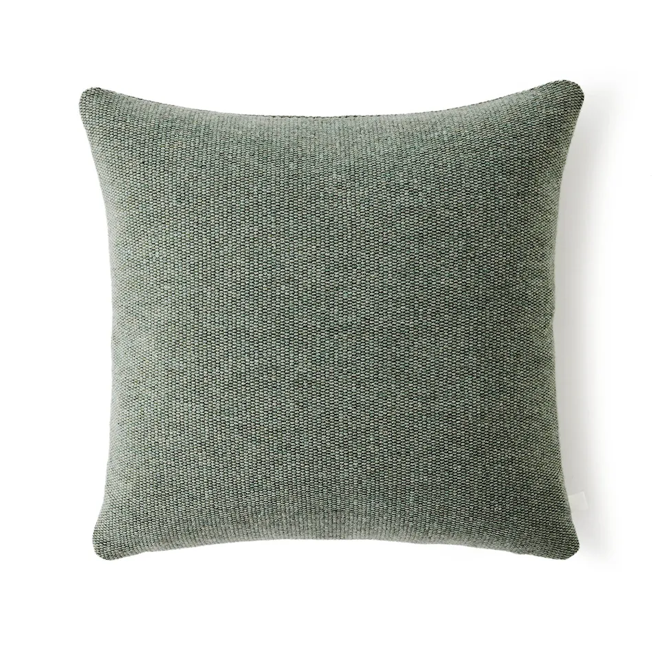 Wool Texture Cushion - 50 x 50 cm, Guerina Jade Green