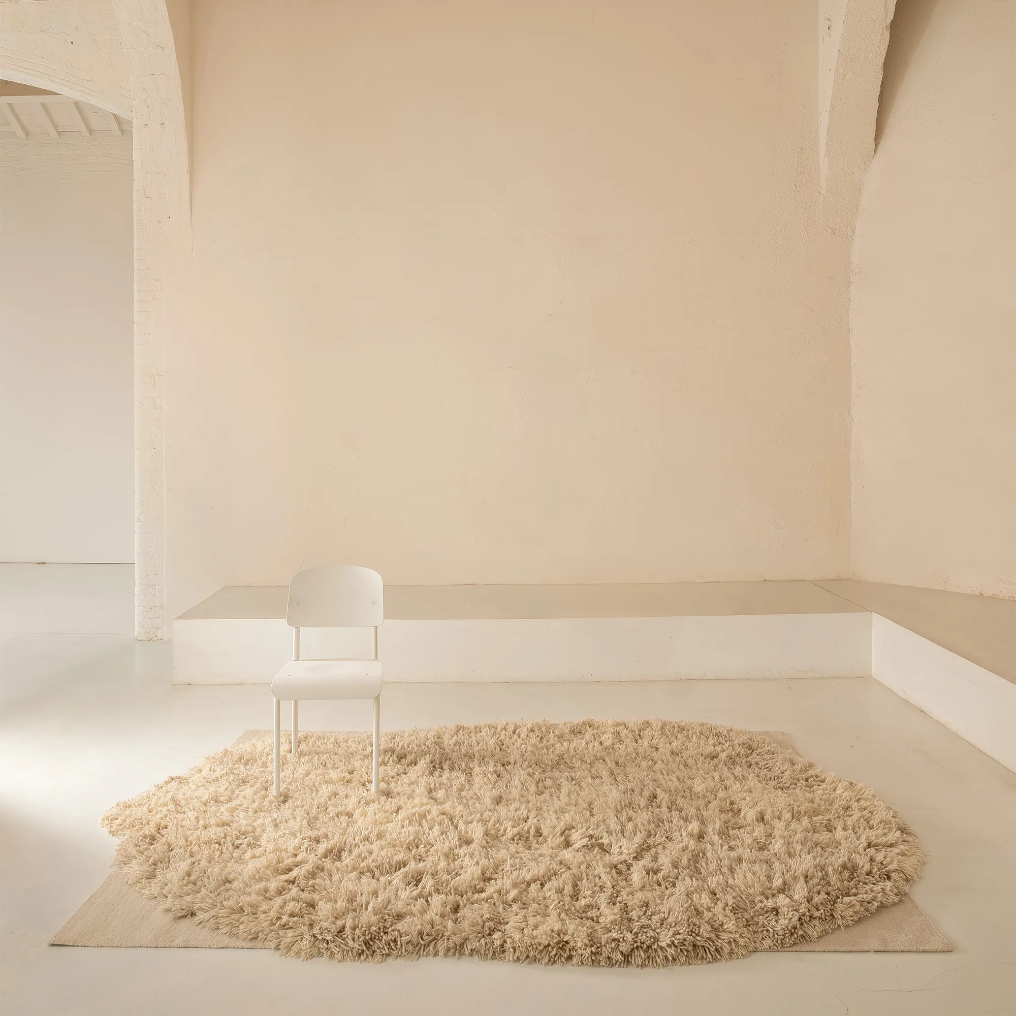 Alga uldtæppe Ochre - 7
