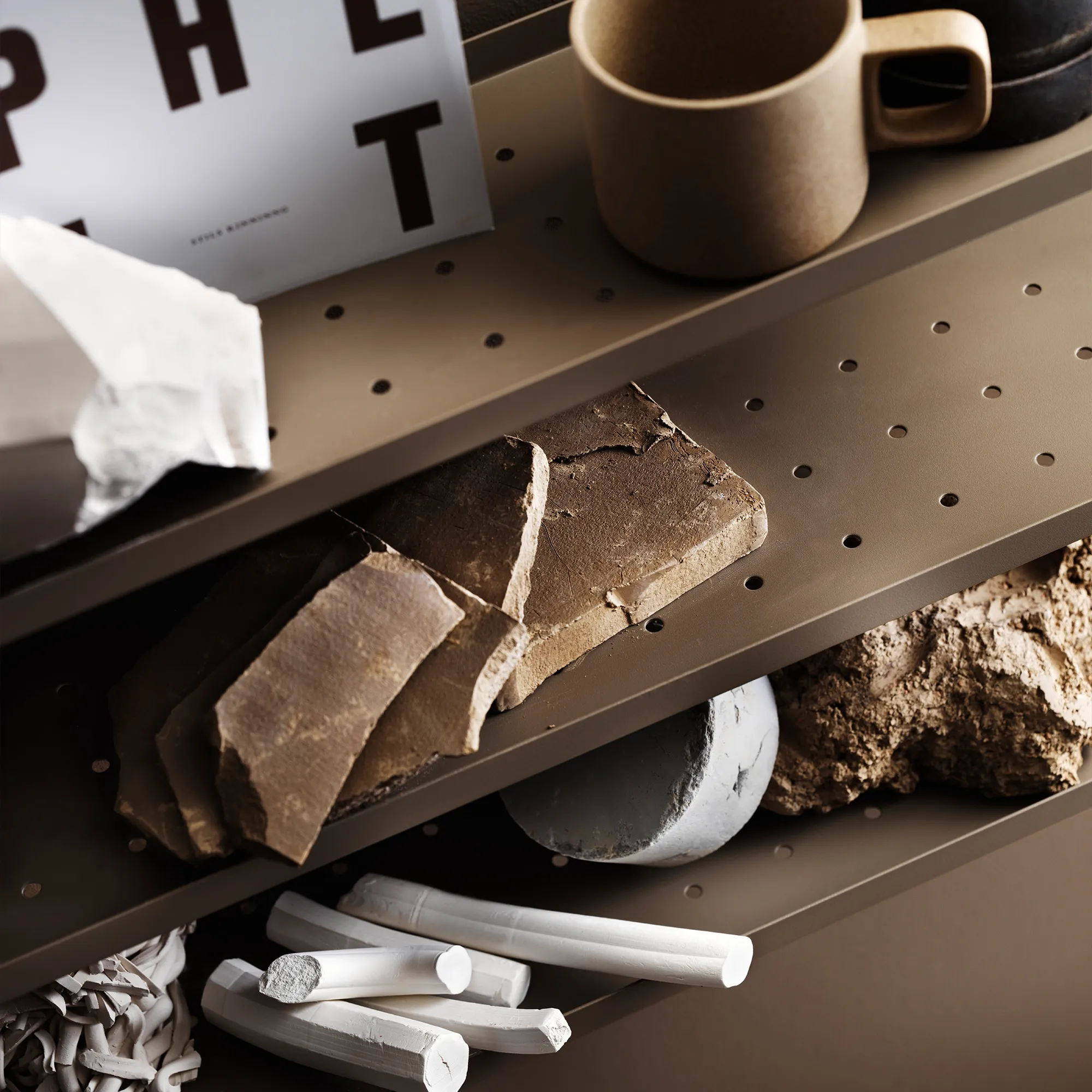 String Pocket Wall Shelf Metal - 9