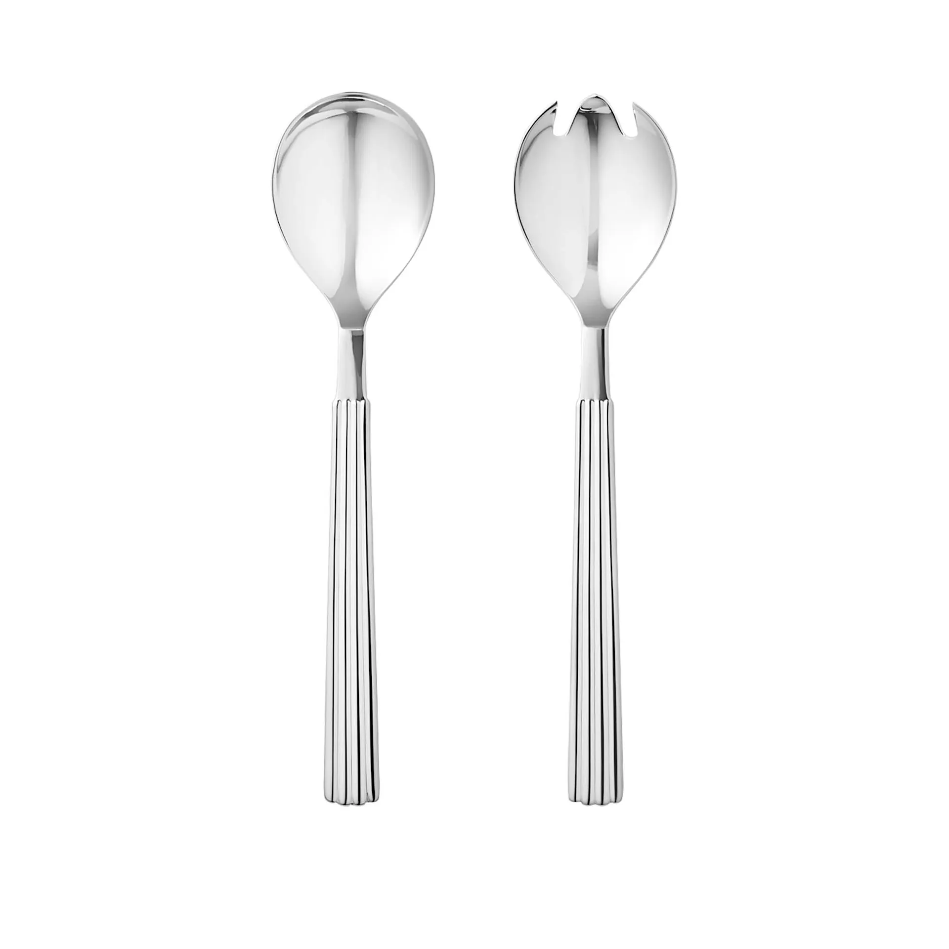 Bernadotte Salad Servers - Georg Jensen - Sigvard Bernadotte - NO GA