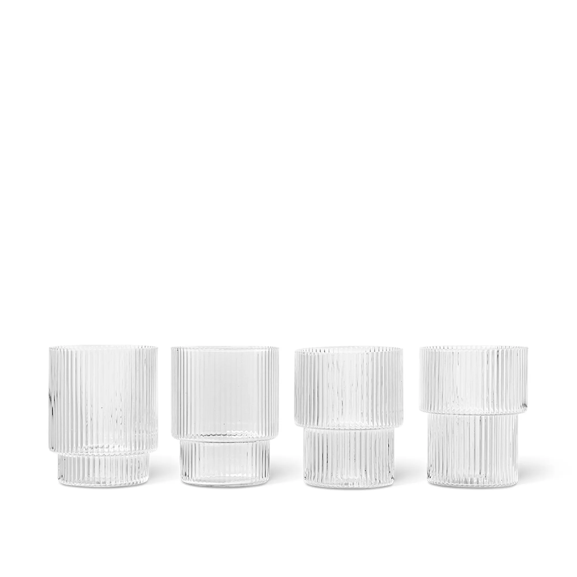 Ripple drikkeglas 4-pak - 1