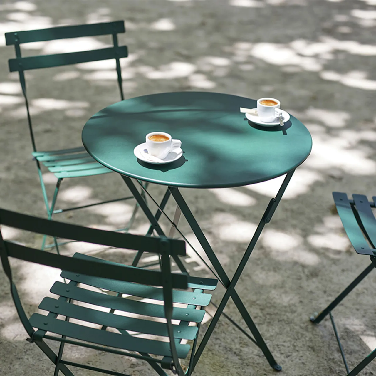 Bistro Table Ø 77 cm - Red Ochre