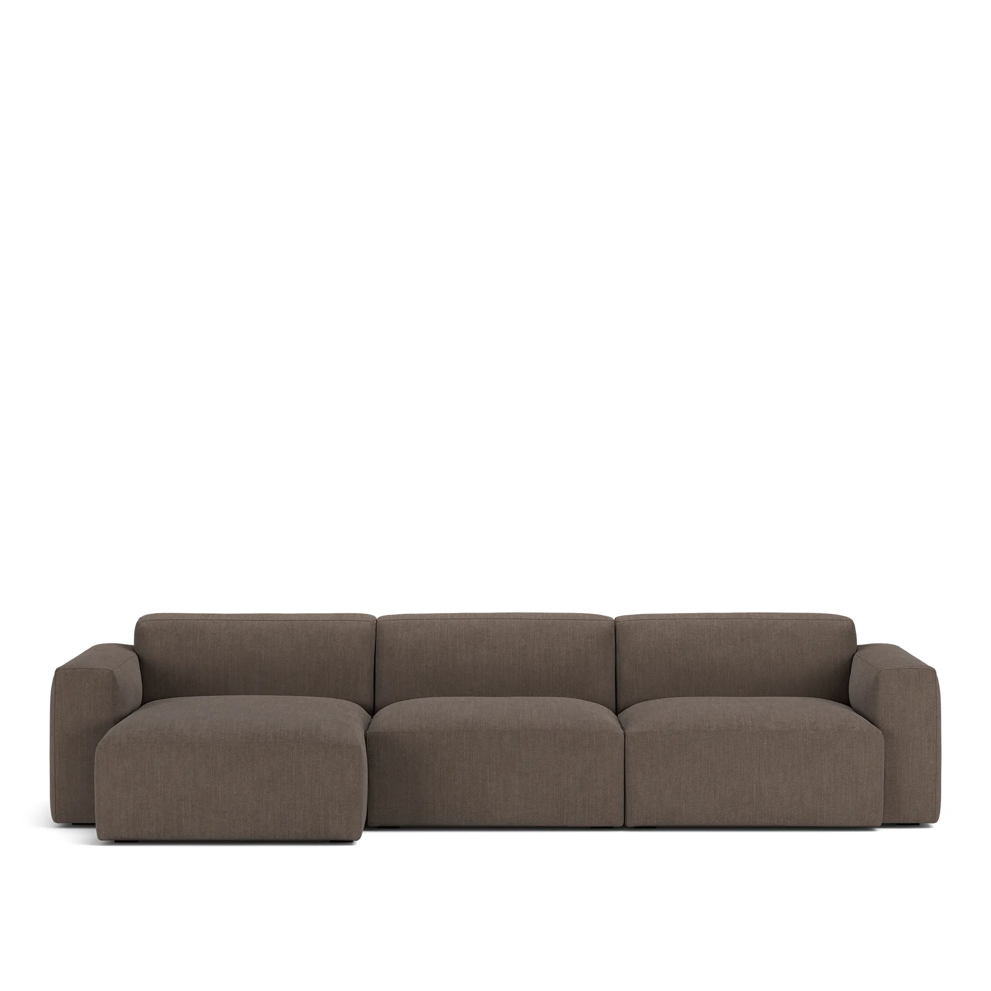 Brick 3-Seater Chaise Lounge Left - 1