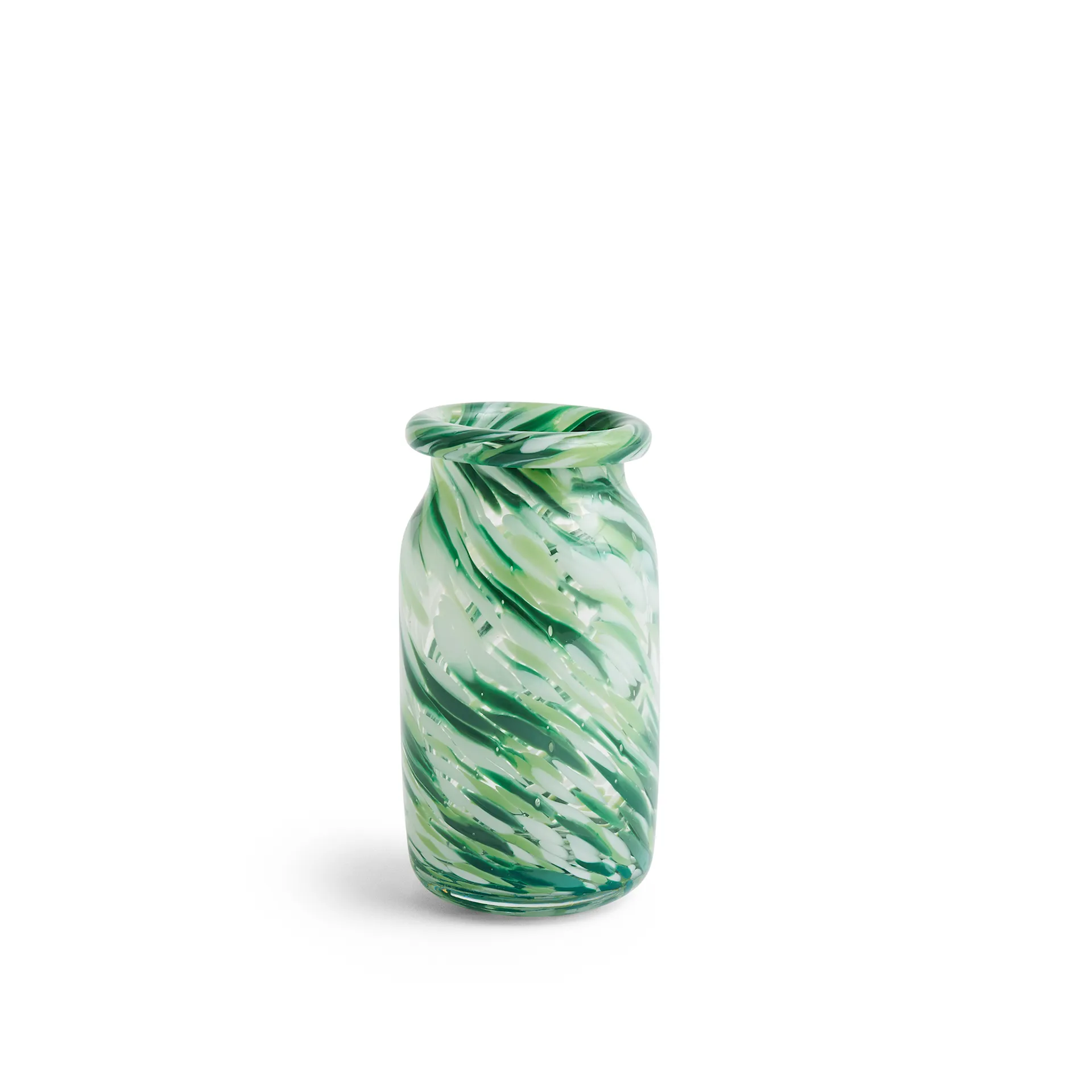 Splash Vase Roll Neck, Green Swirl - HAY - NO GA