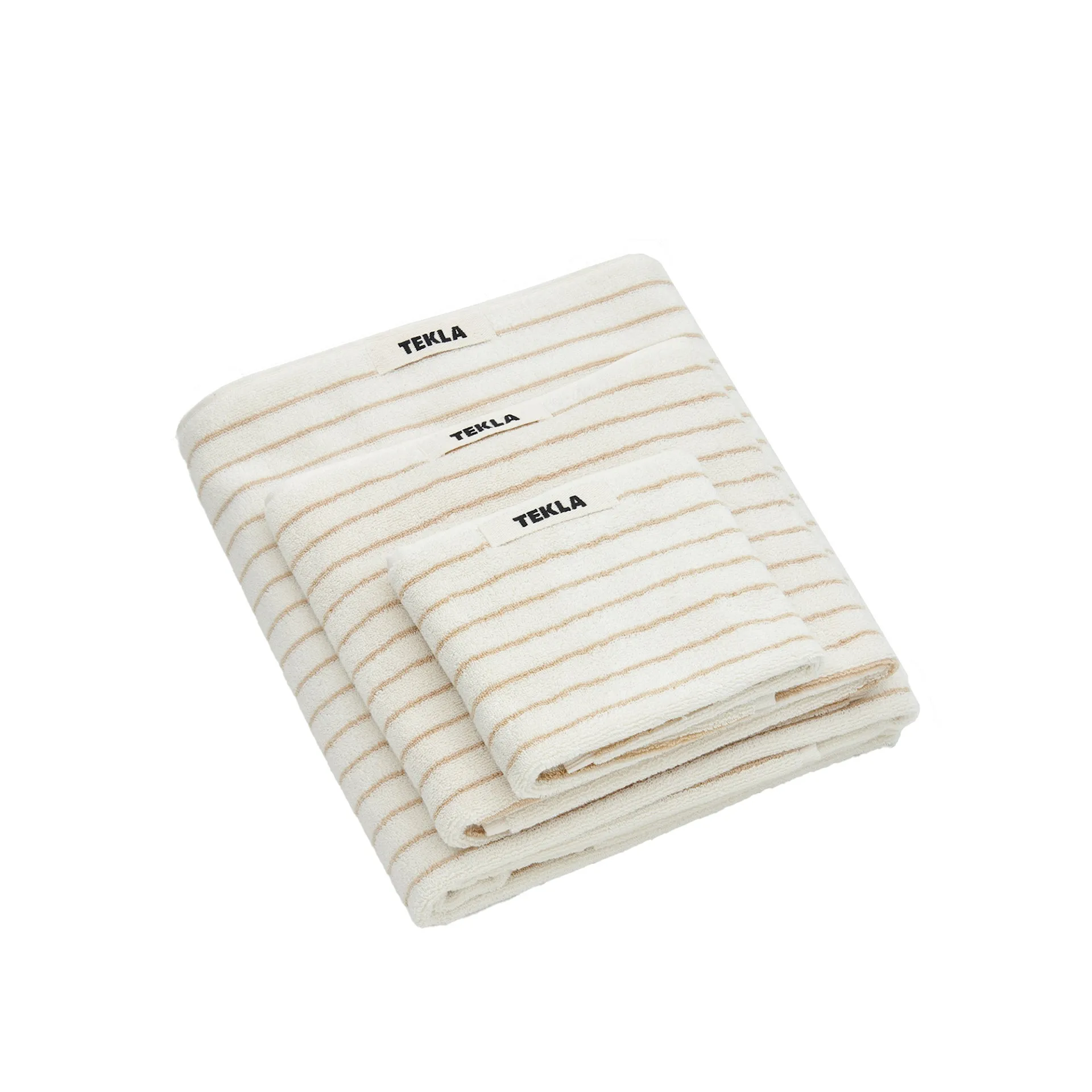 Terry Towel Sienna Stripes - TEKLA - NO GA