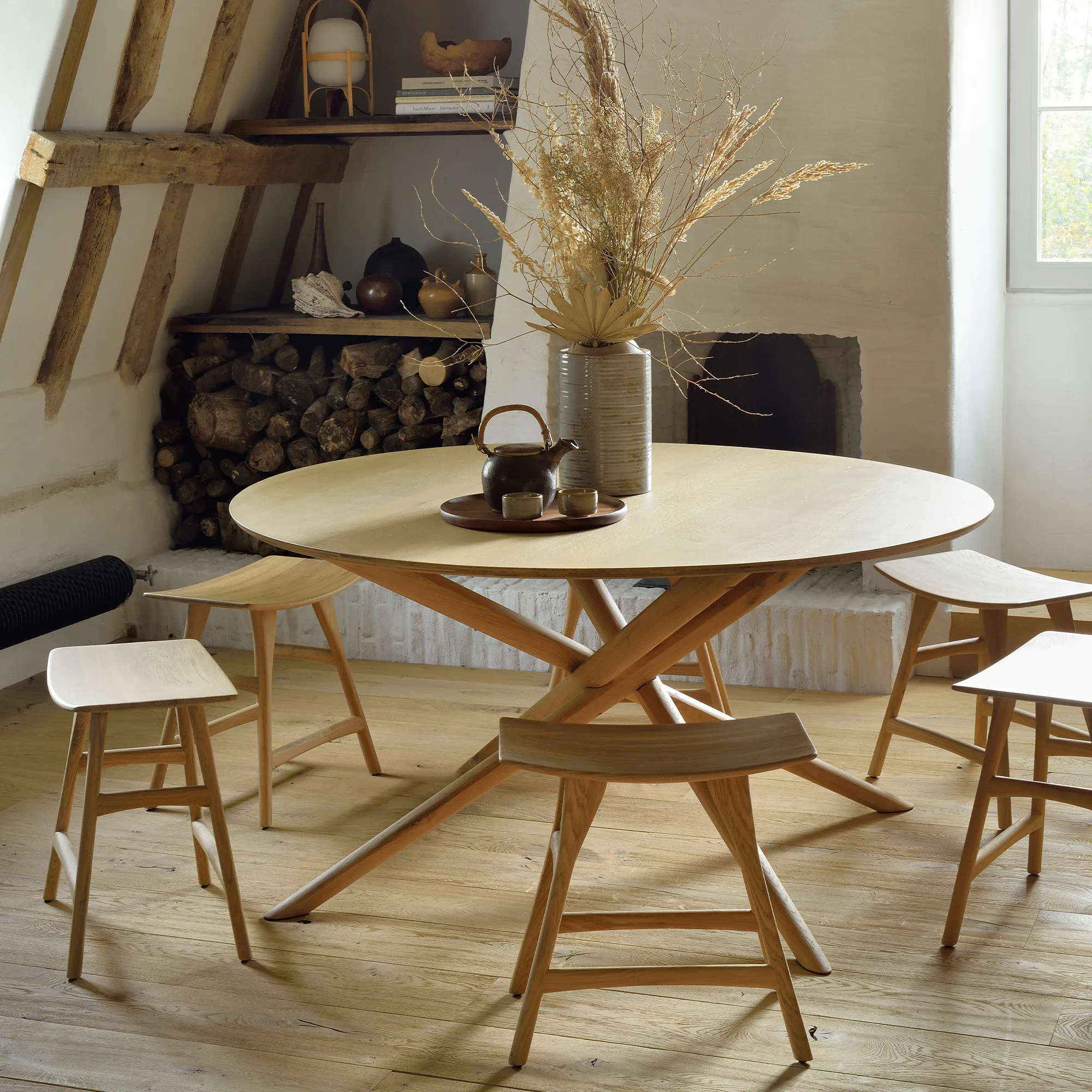 Mikado Round Dining Table - 3