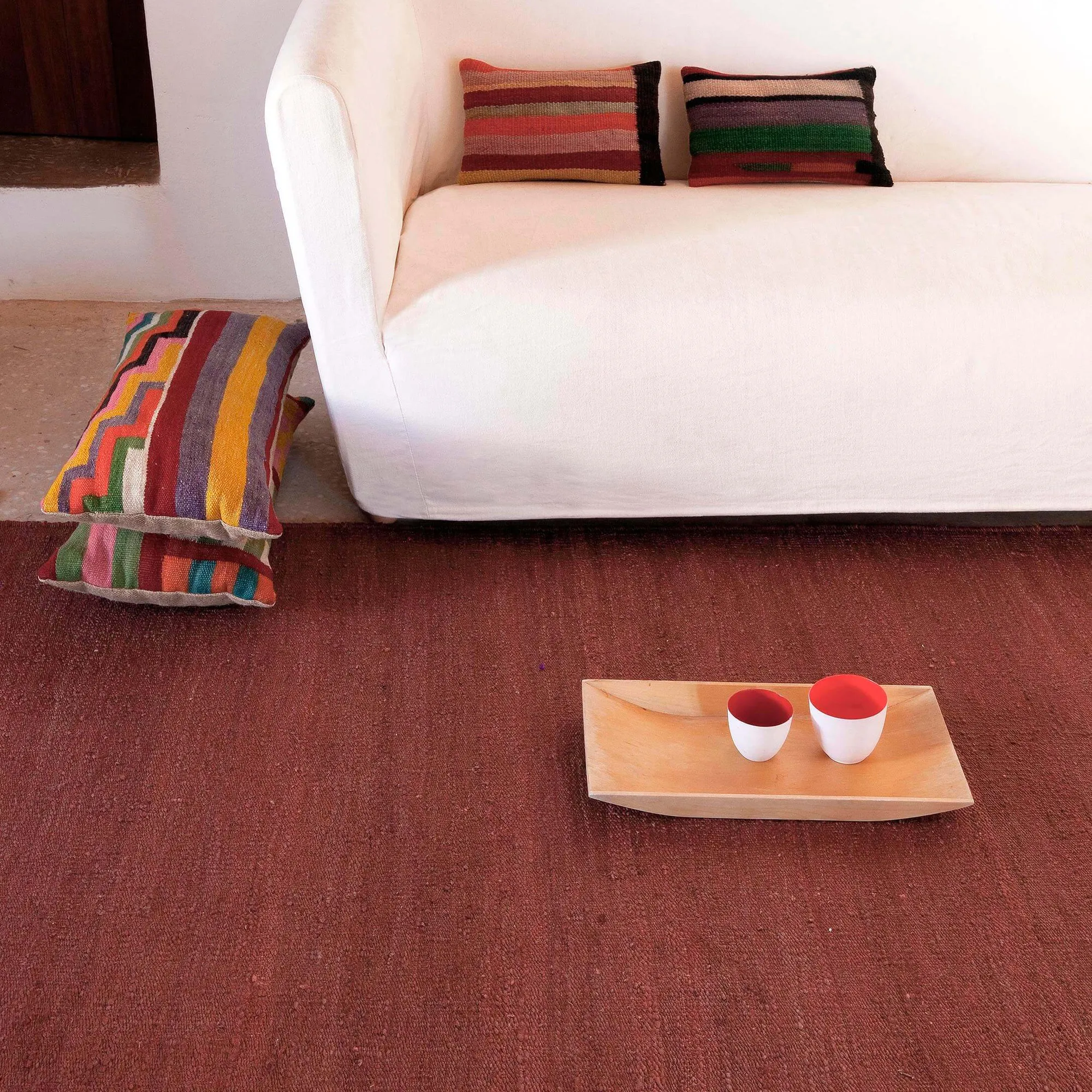 Vegetal jute rug Garnet - 3