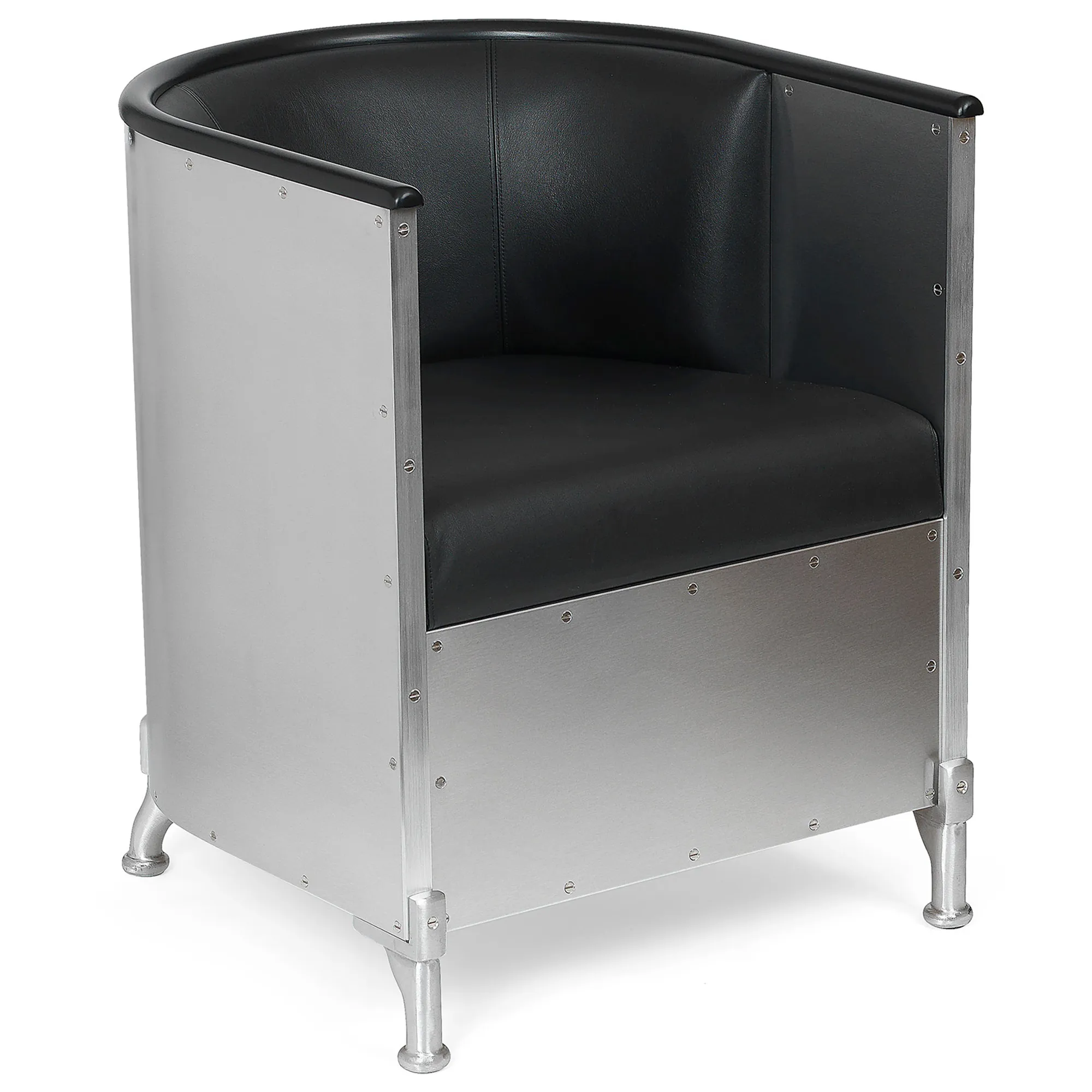 Aluminium nojatuoli Matt Brushed Aluminum - 1