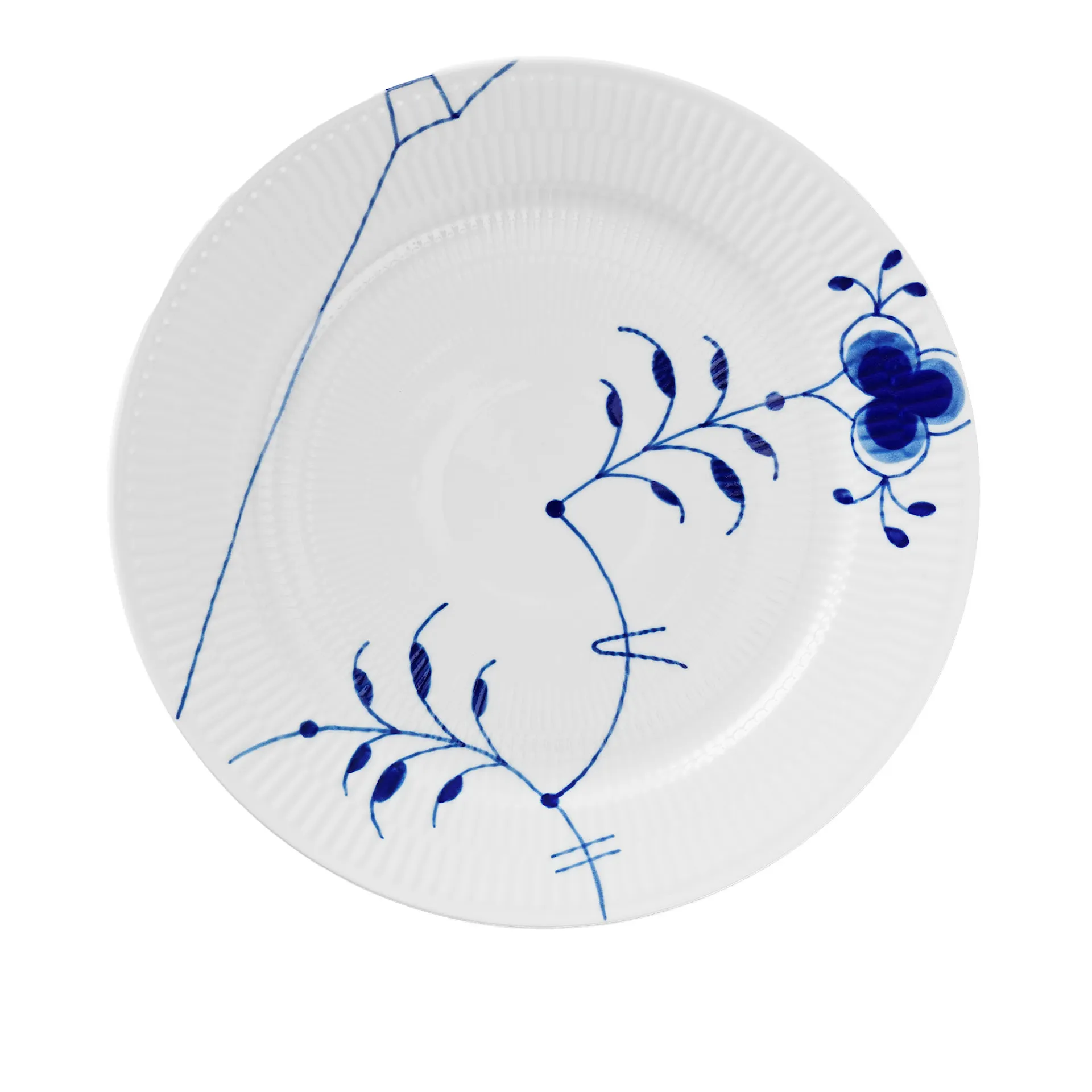 Blue Fluted Mega Plate 27 cm Limited Edition Decoration No. 9 - Royal Copenhagen - NO GA