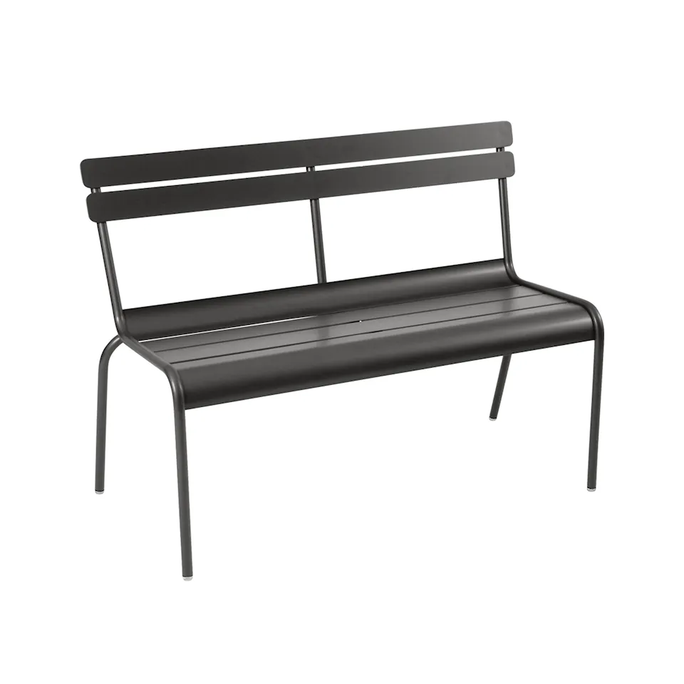 Luxembourg 2/3 Seater Bench, Liquorice