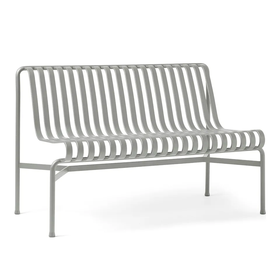 Palissade garden bench - Sky Grey