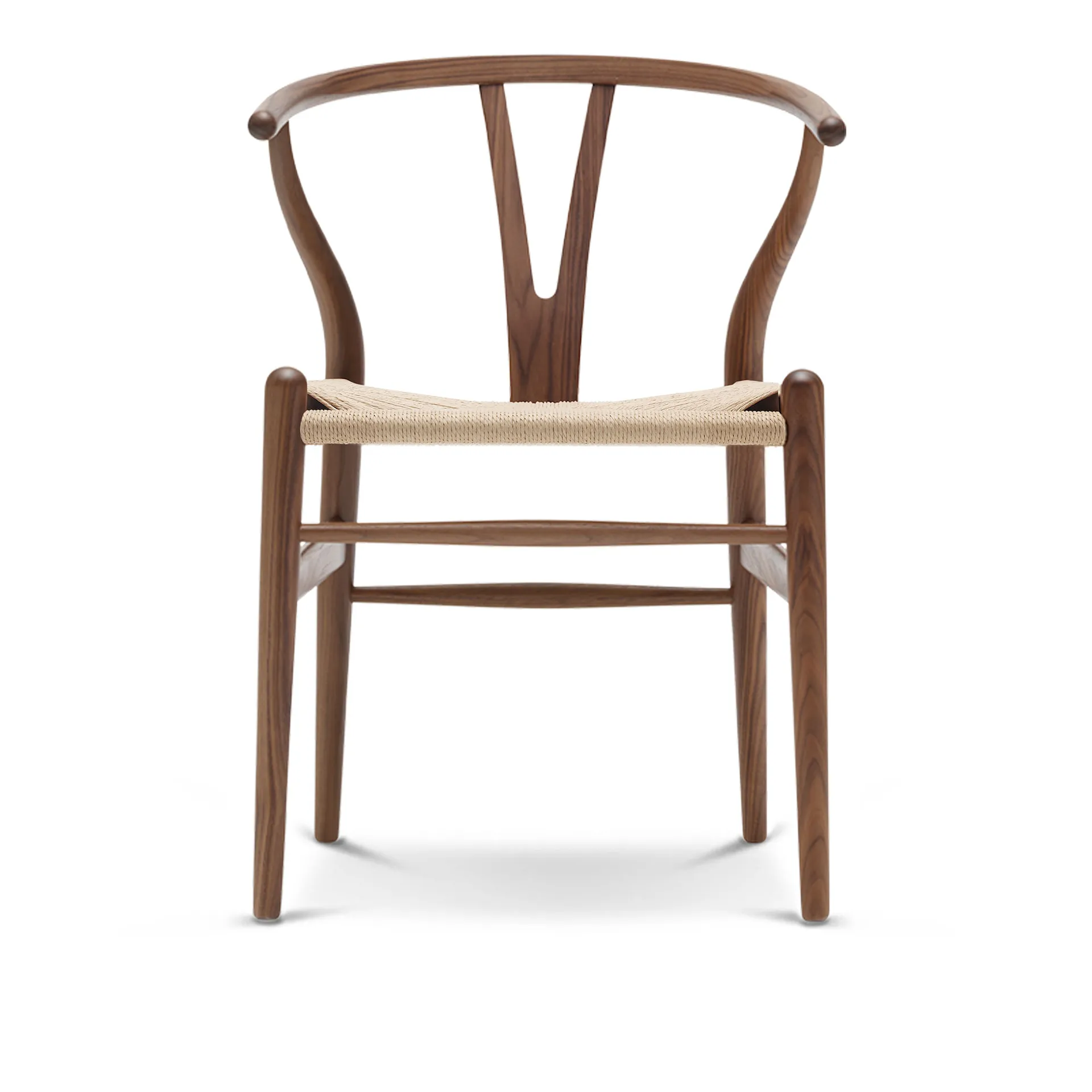 CH24 Wishbone Chair - Walnut/Natural Cord - Carl Hansen - Hans J. Wegner - NO GA