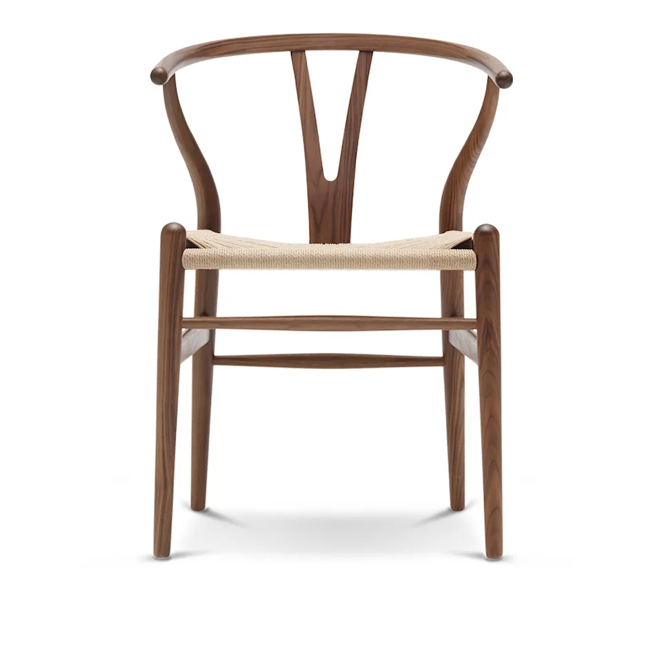 CH24 Wishbone Chair - Walnut/Natural Braided Paper Cord