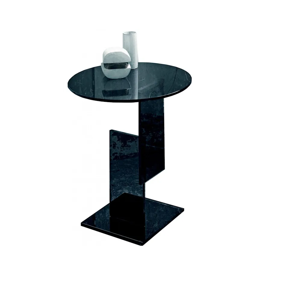 DON Don Gerrit Low table, Smoked glass, Base: Tempered glass