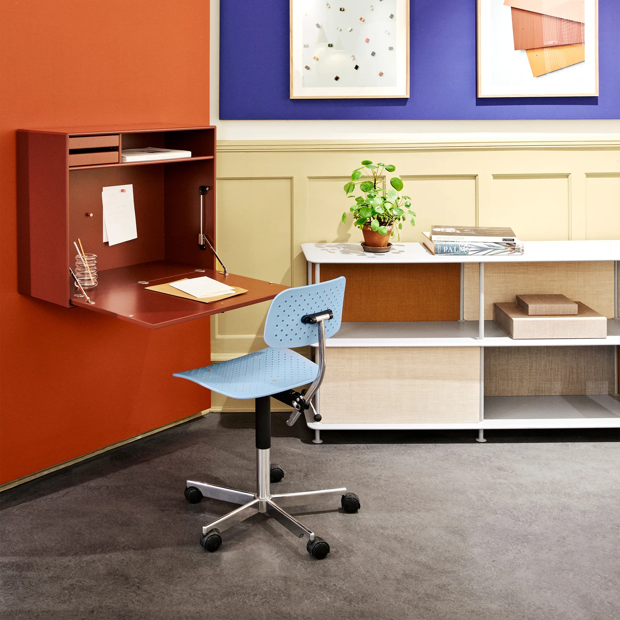 Montana Selection Studio Secretary Desk - 4