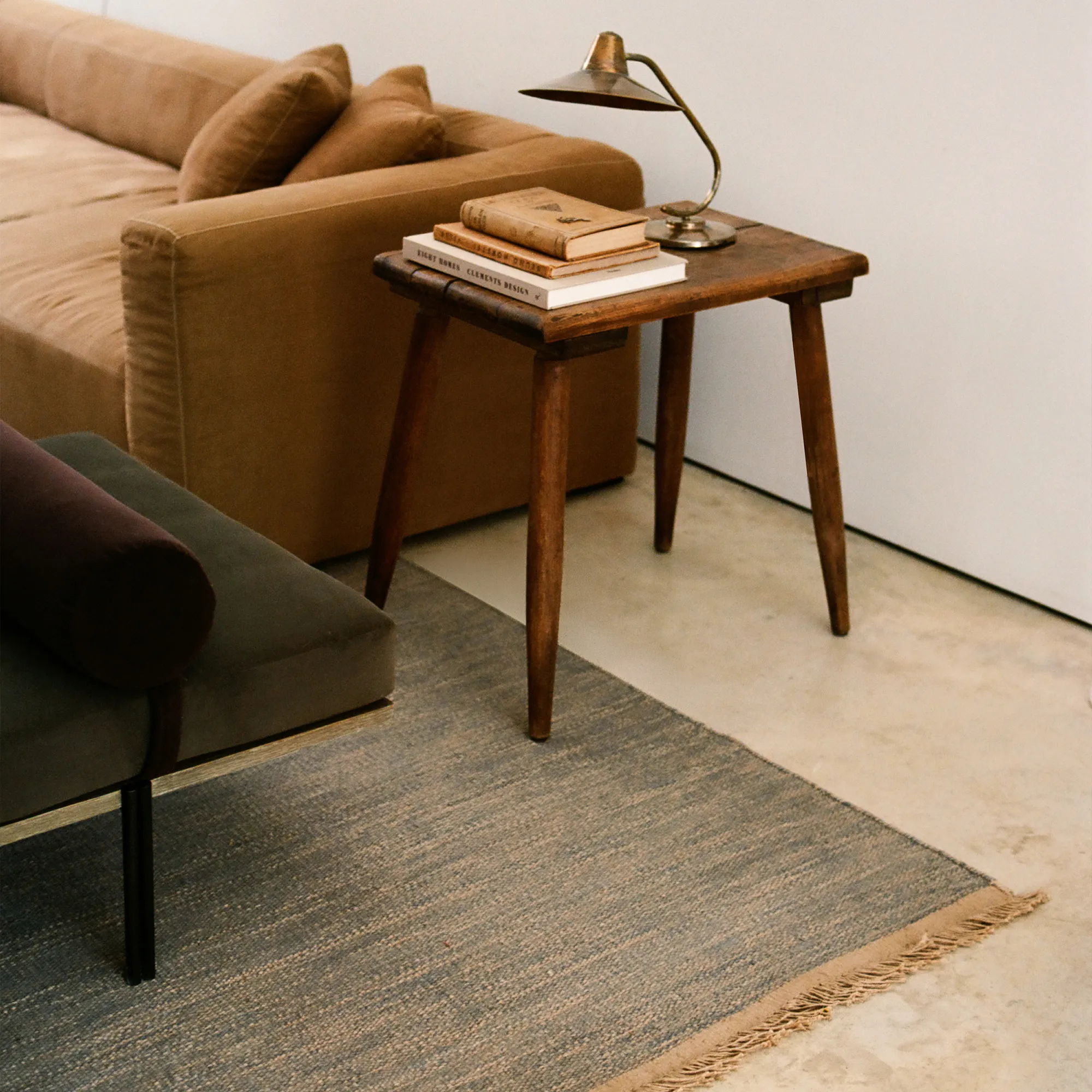 Desert Ocean uld- og jute-tæppe - 3