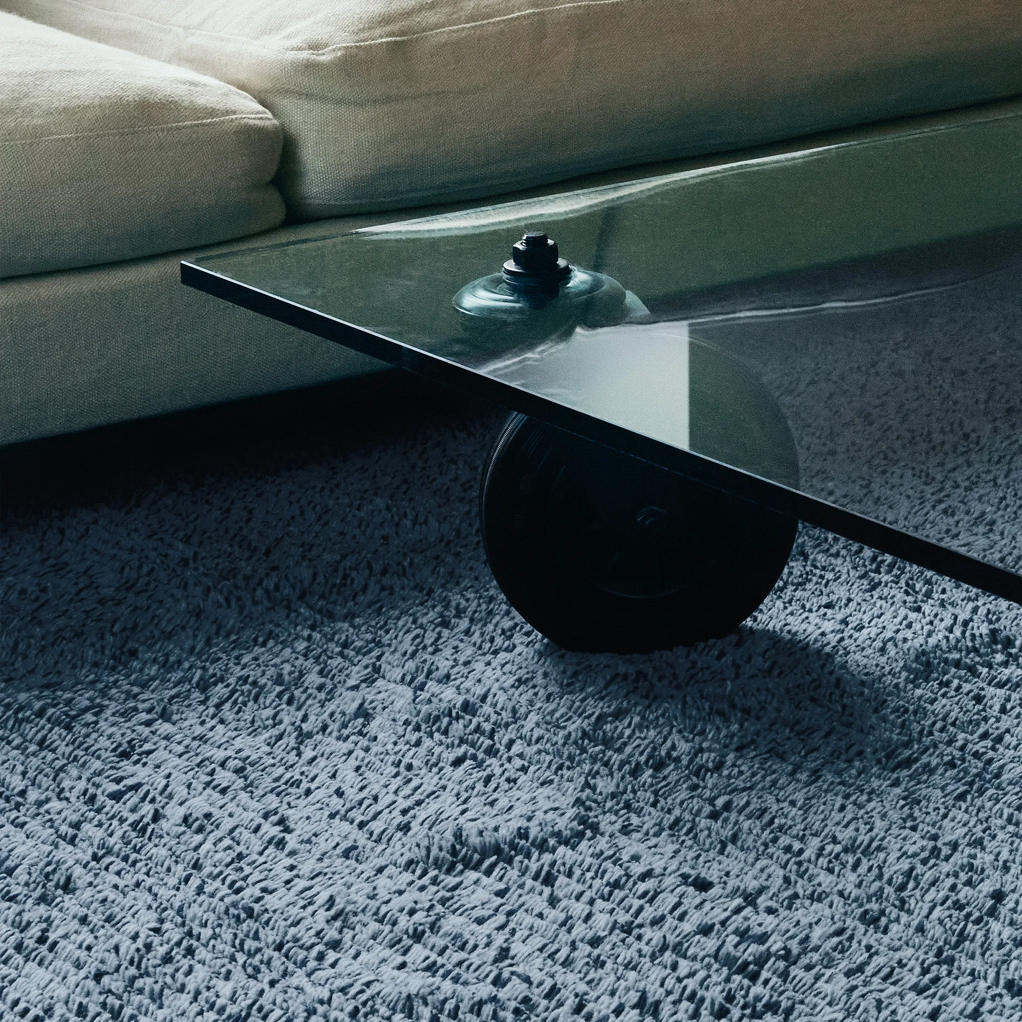 Ryya 01 Blue Rya Rug - 10