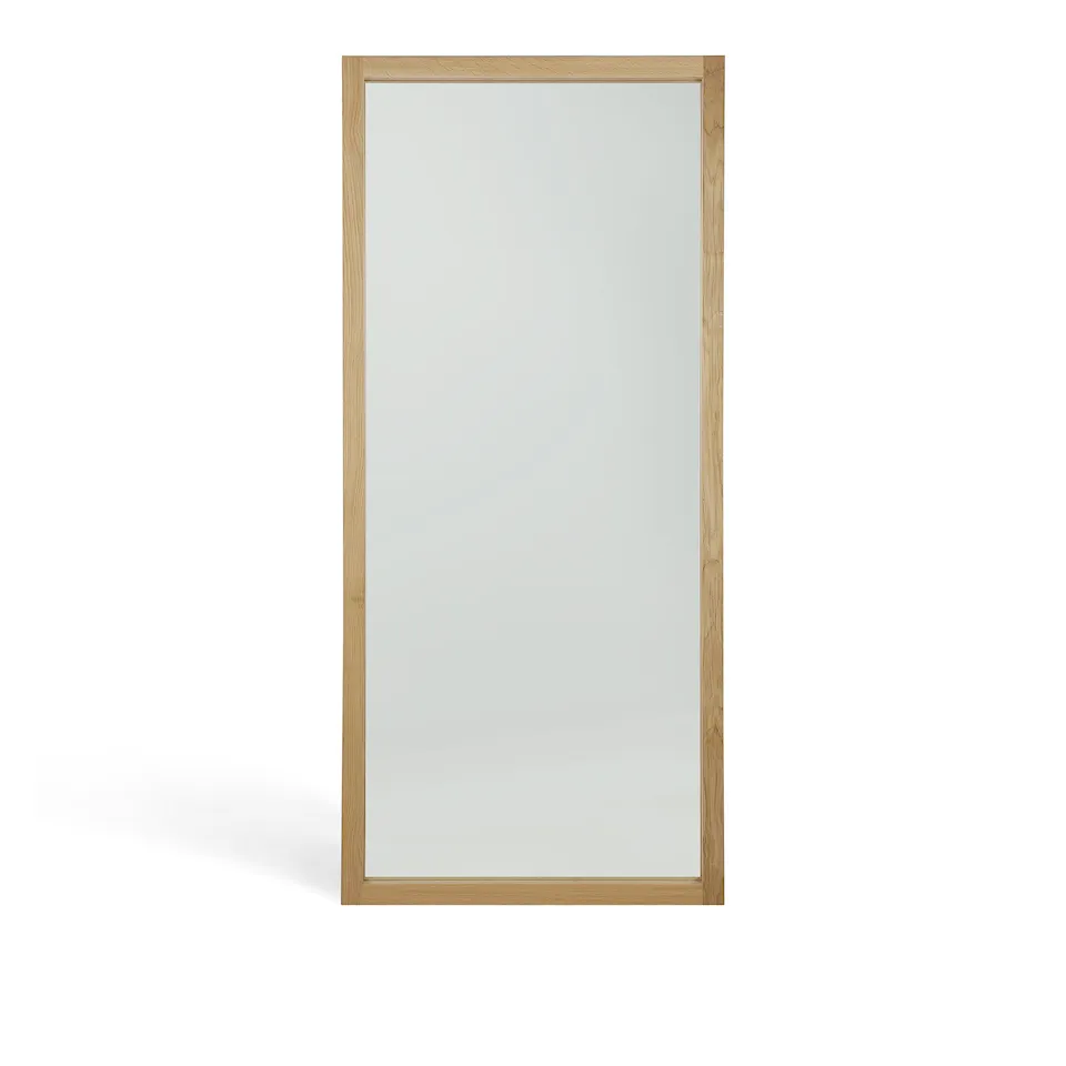 Light Frame Floor Mirror