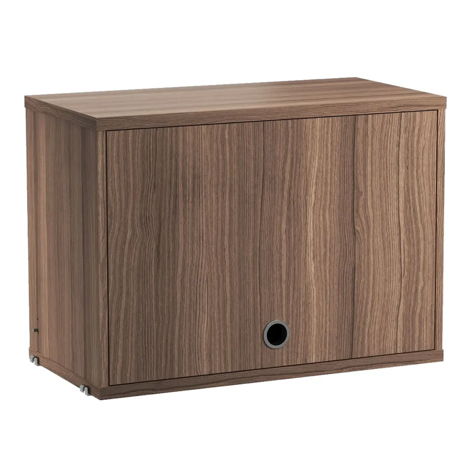 Wall cabinet with folding door 58cm walnut