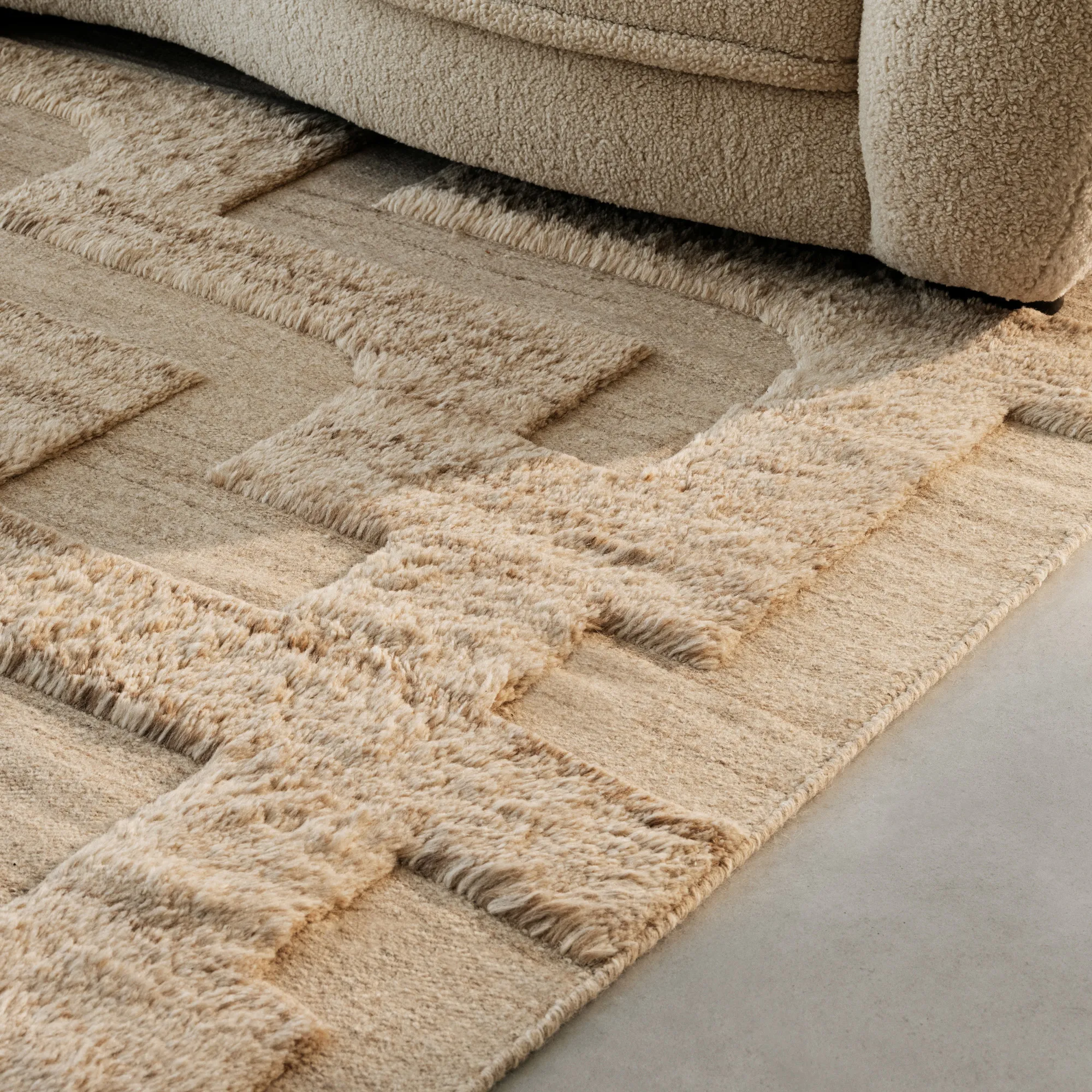 Boho Sand Mix villamatto