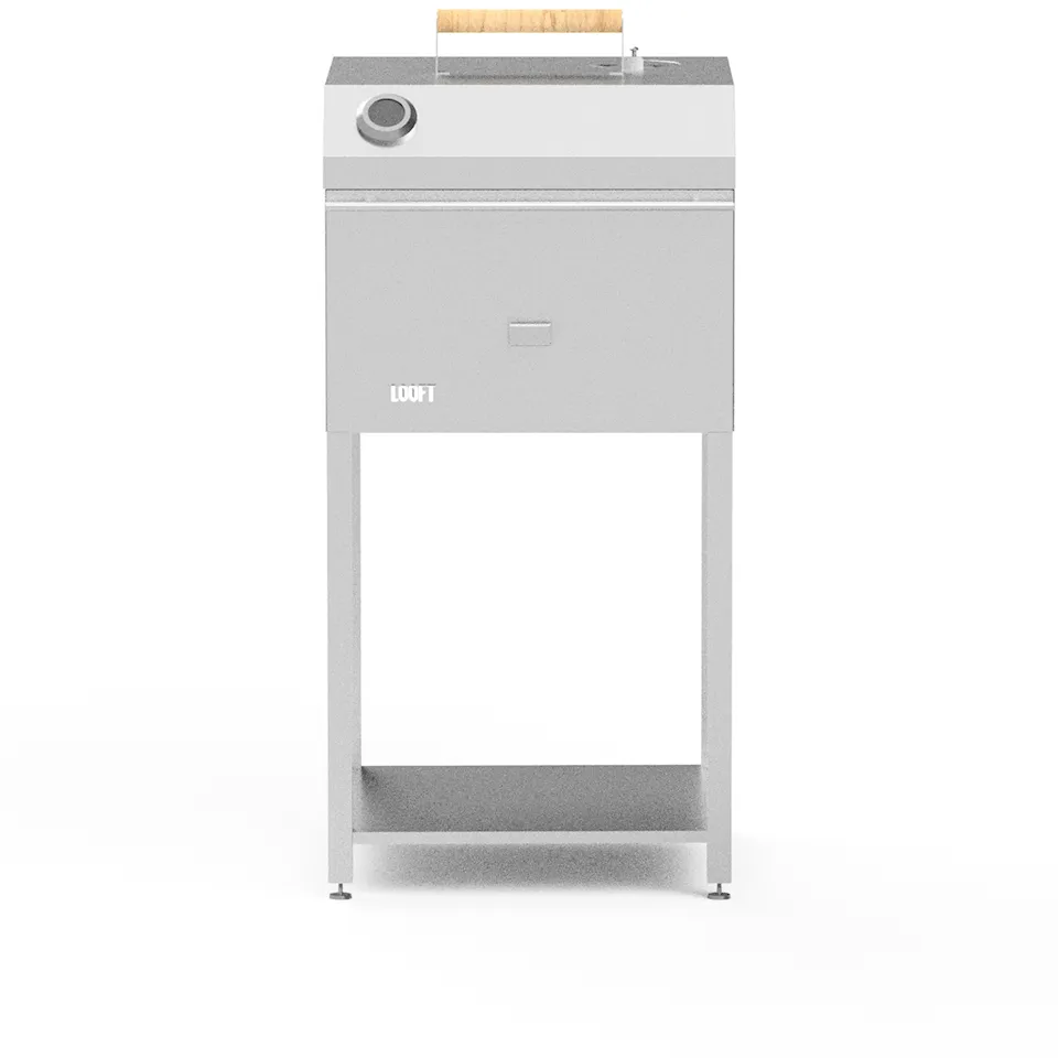 Houtskoolgrill buitenkeuken