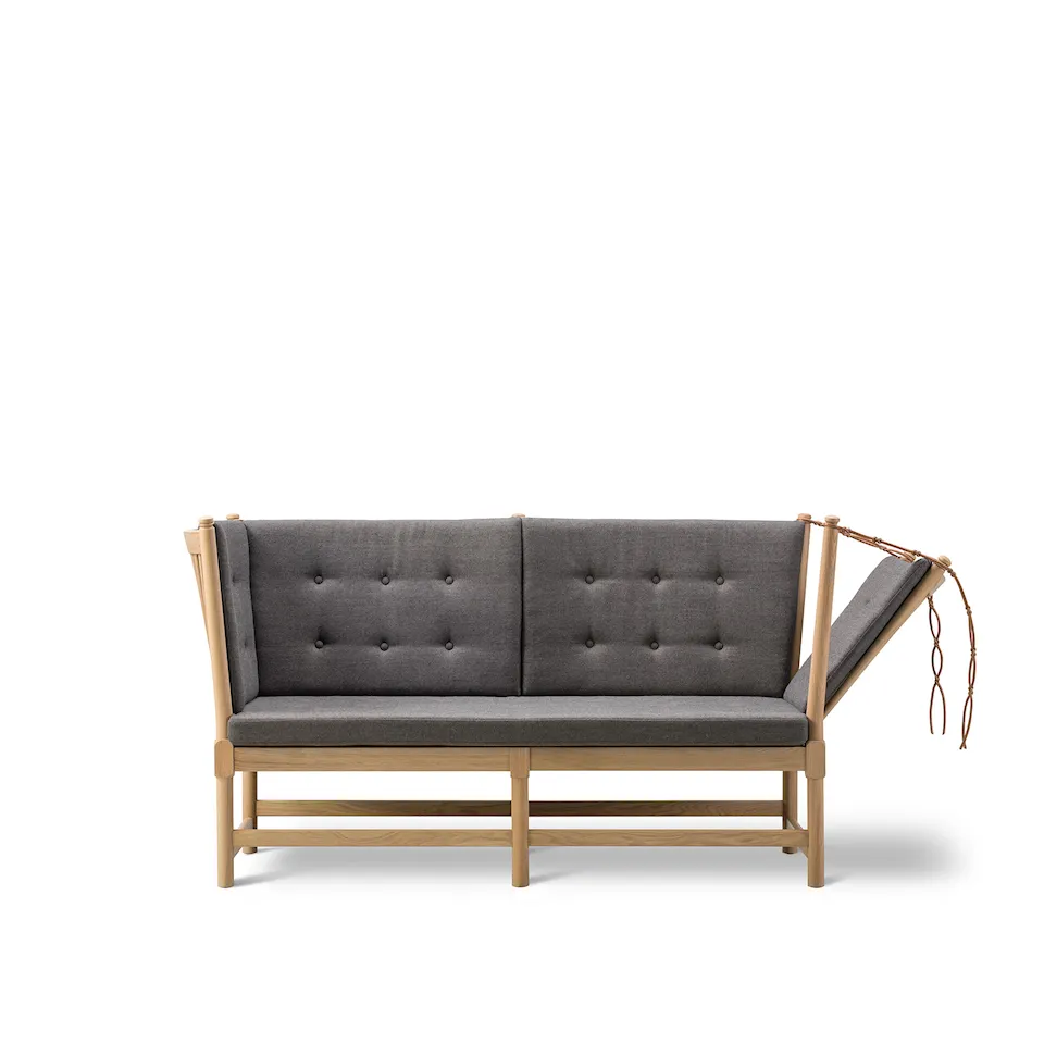 The Spoke-Back 2-Seater Sofa Soaped Oak
