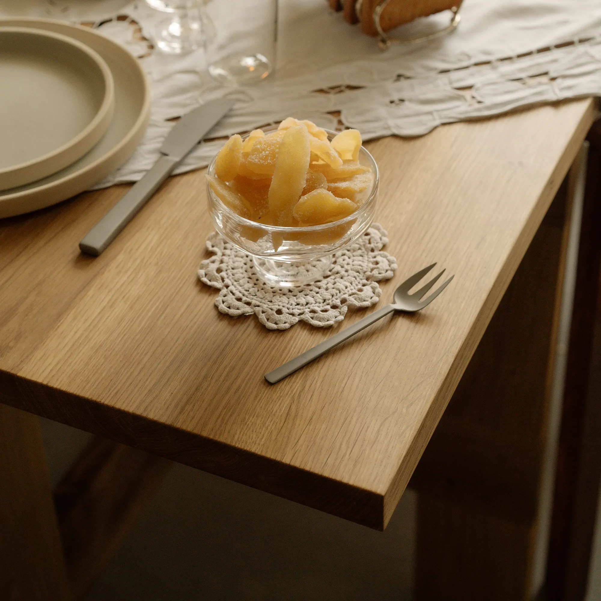 Farmhouse Trestle Planks eettafel - 12
