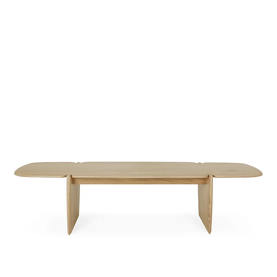 PI Coffee Table - Varnished Oak - Rectangular