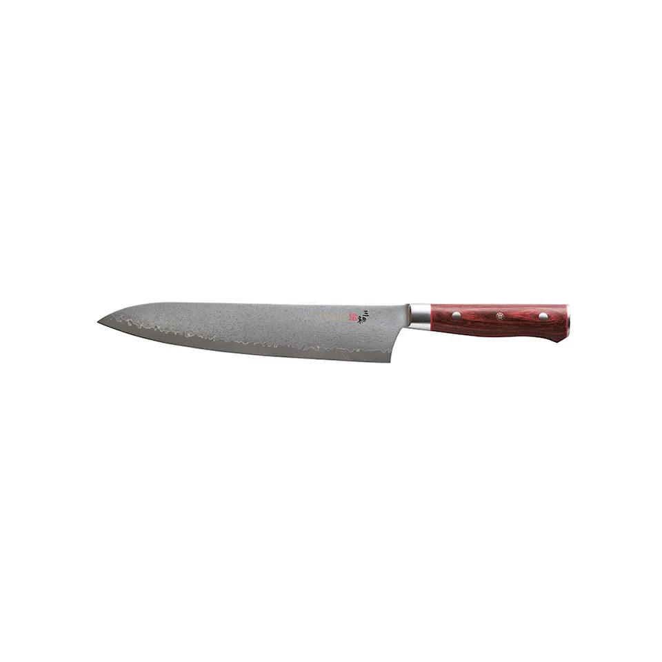 Flame Damascus Gyuto Chef's Knife 24 cm