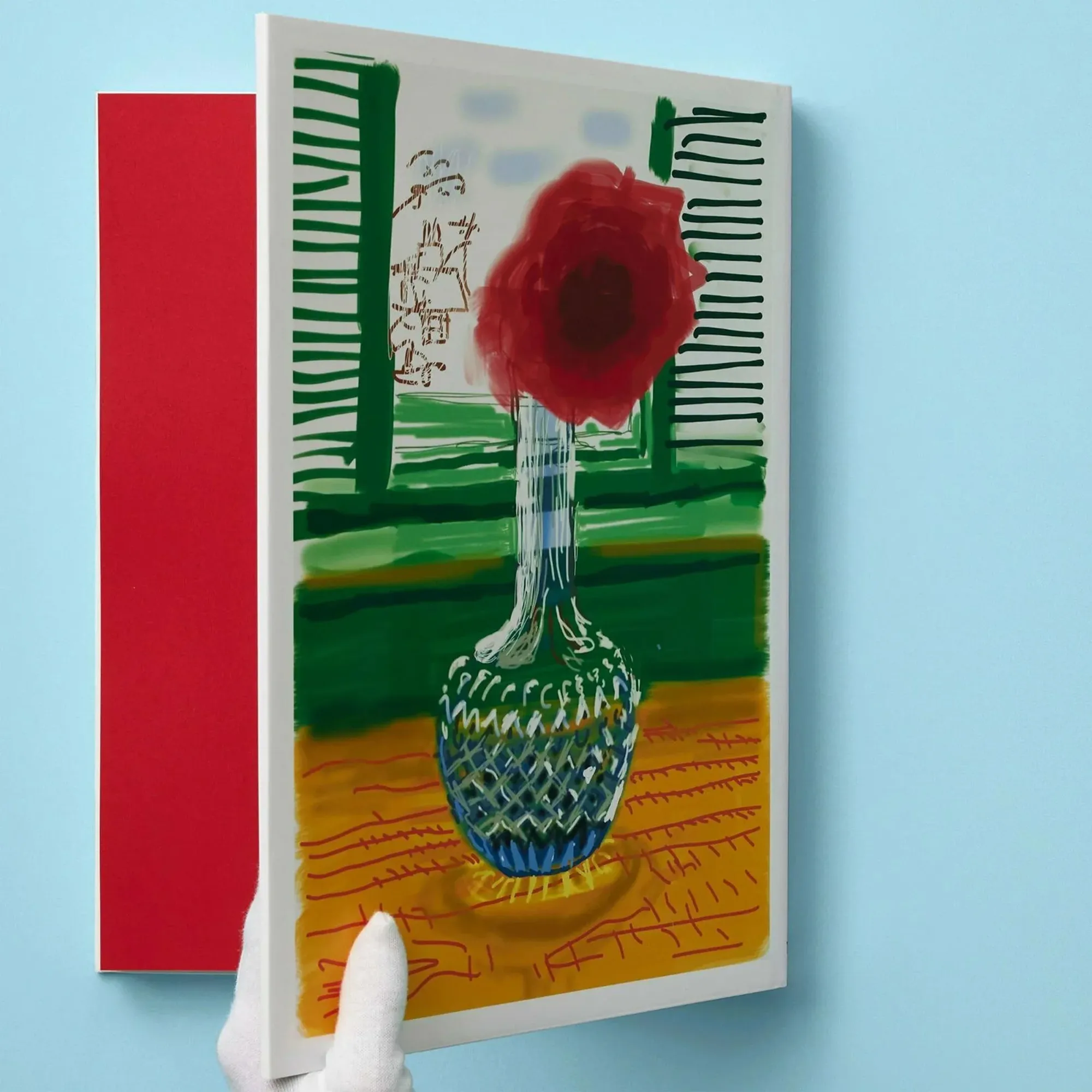 David Hockney. My Window taidekirja - 4