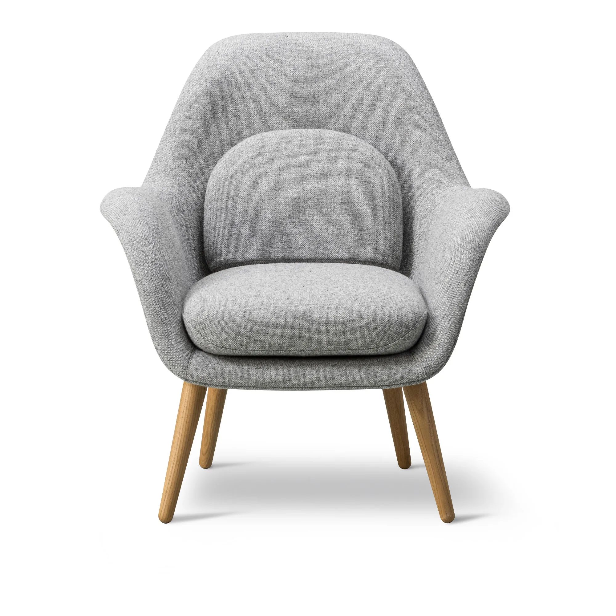 Swoon Petit Lounge Chair Oiled Oak - 1
