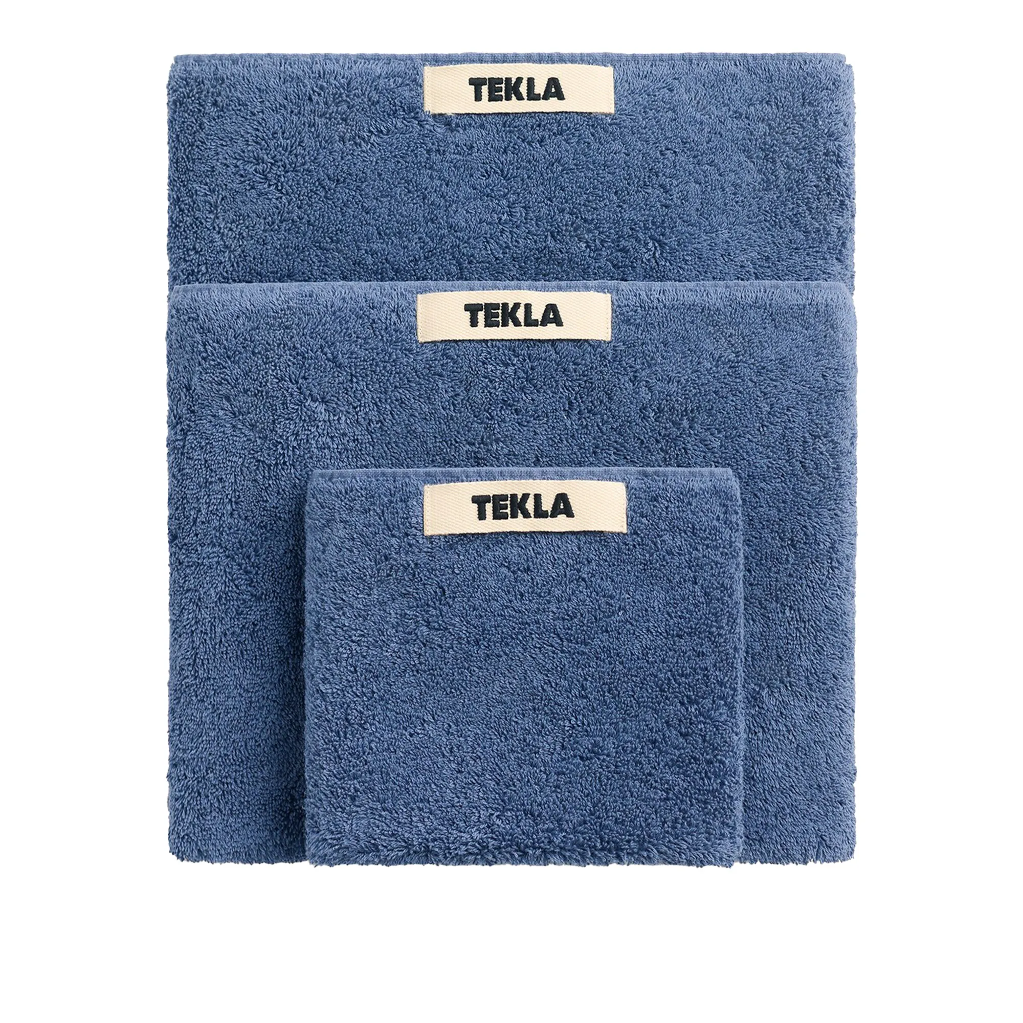 Terry Storm Blue håndklæde - 1