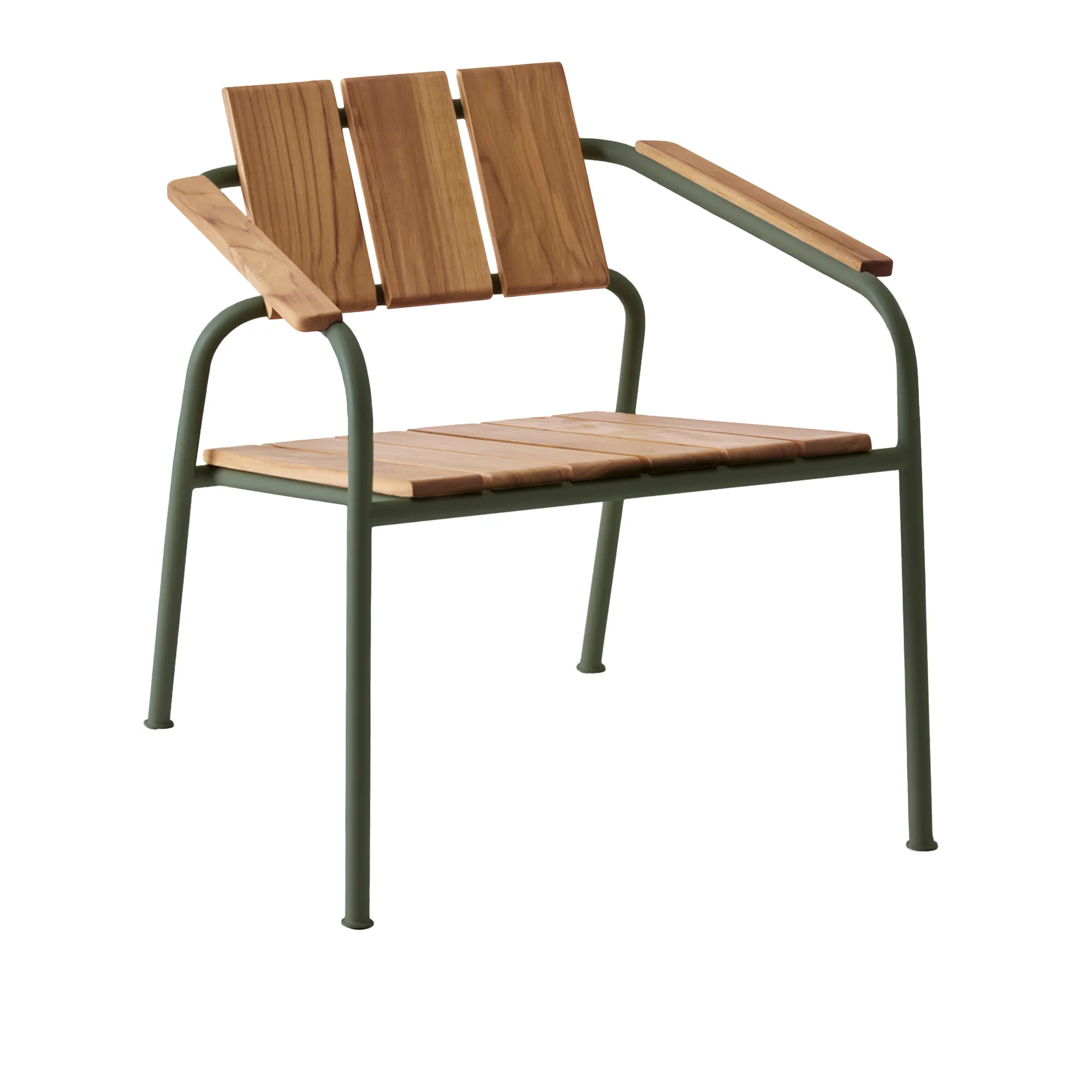 Kallio outdoor lounge chair & footrest