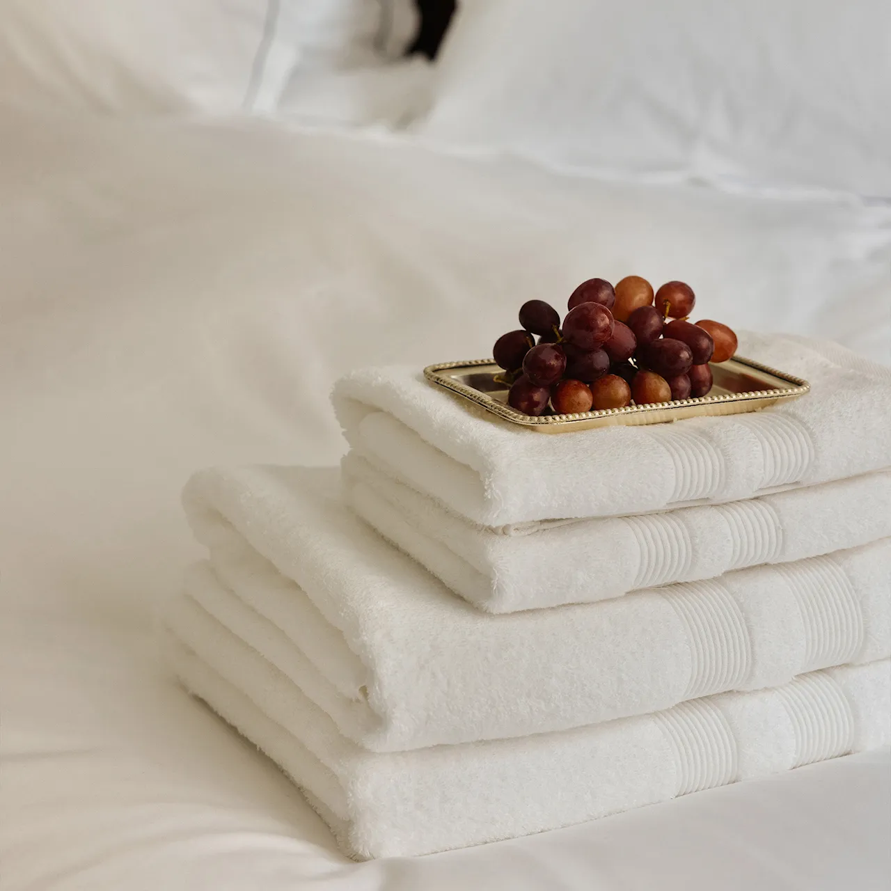 Fontana Towel Organic White