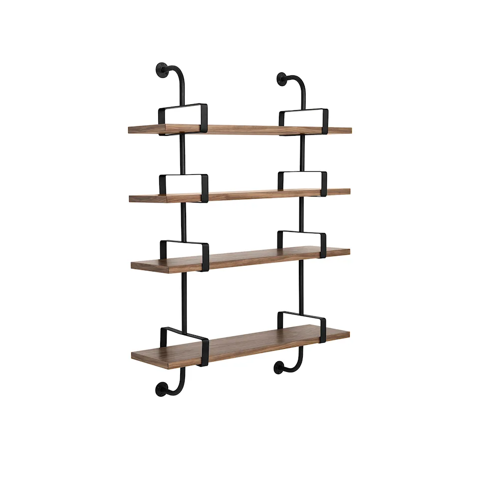 Démon seinähylly 4 hyllyä 95 cm