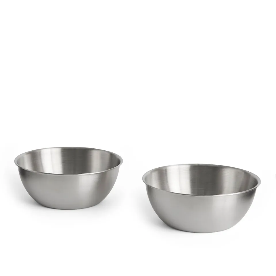 Outdoor Market Steel Bowl Set of 2