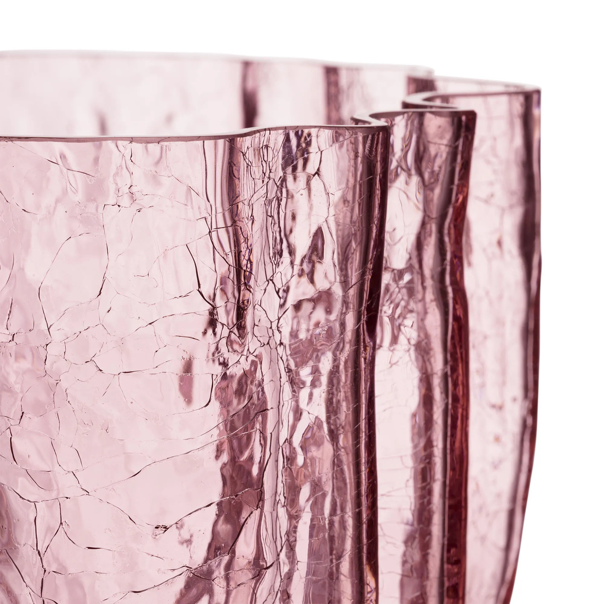 Crackle Vase 17,5 cm