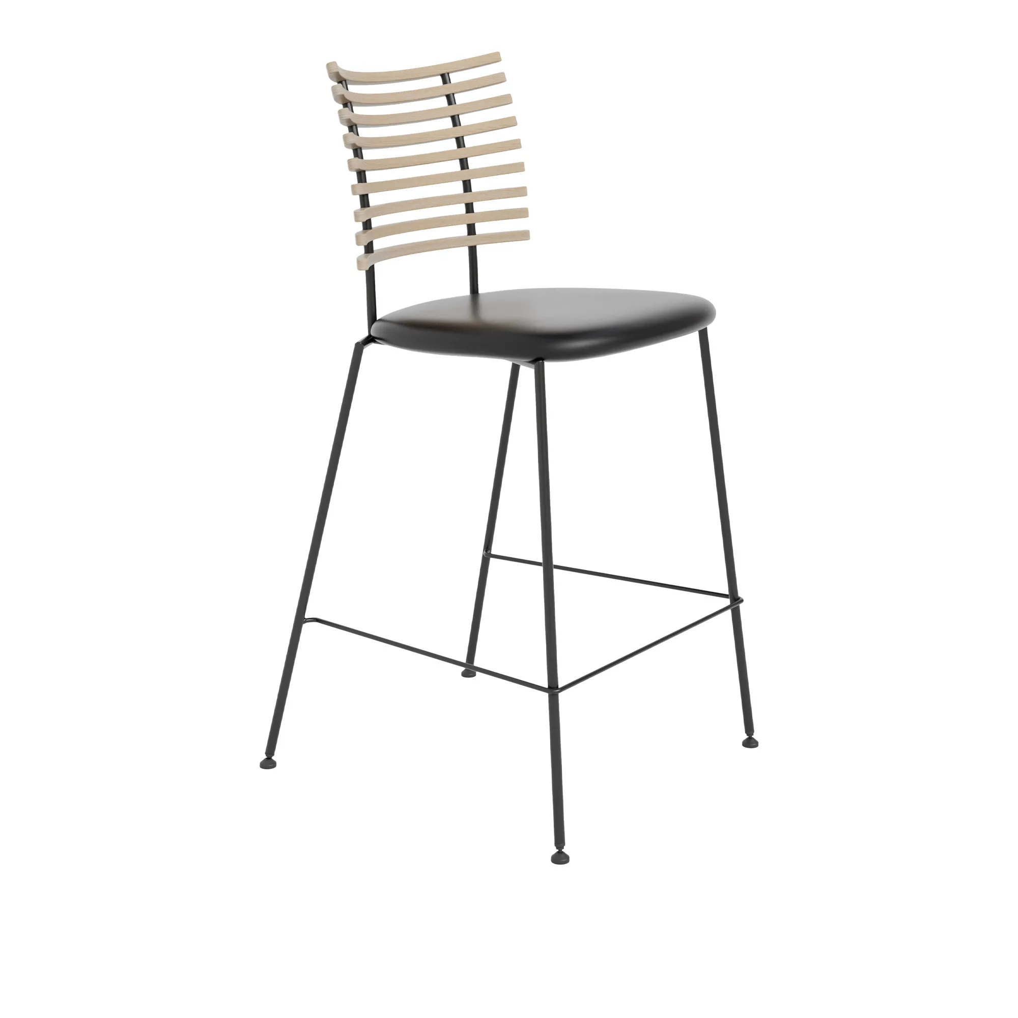 Tiger Barstool - Black steel - 1