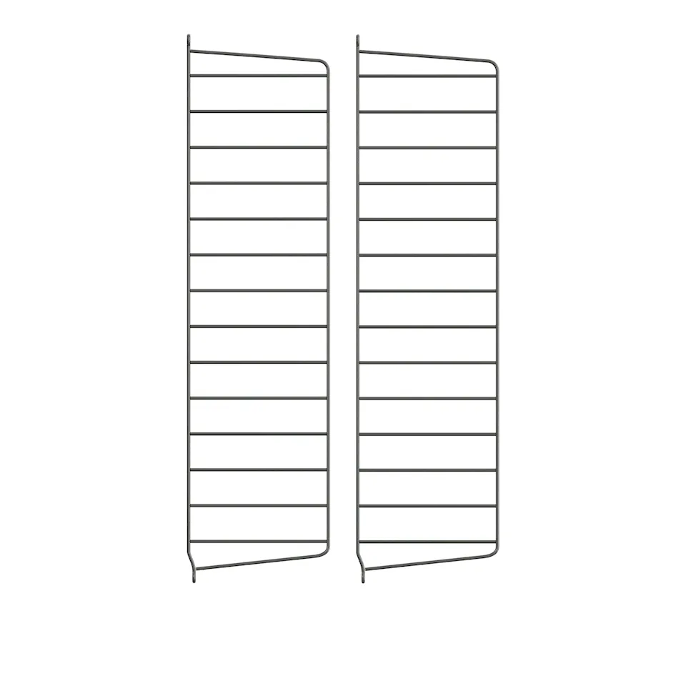 Wall panel 75x20cm 2-pack mörkgrey