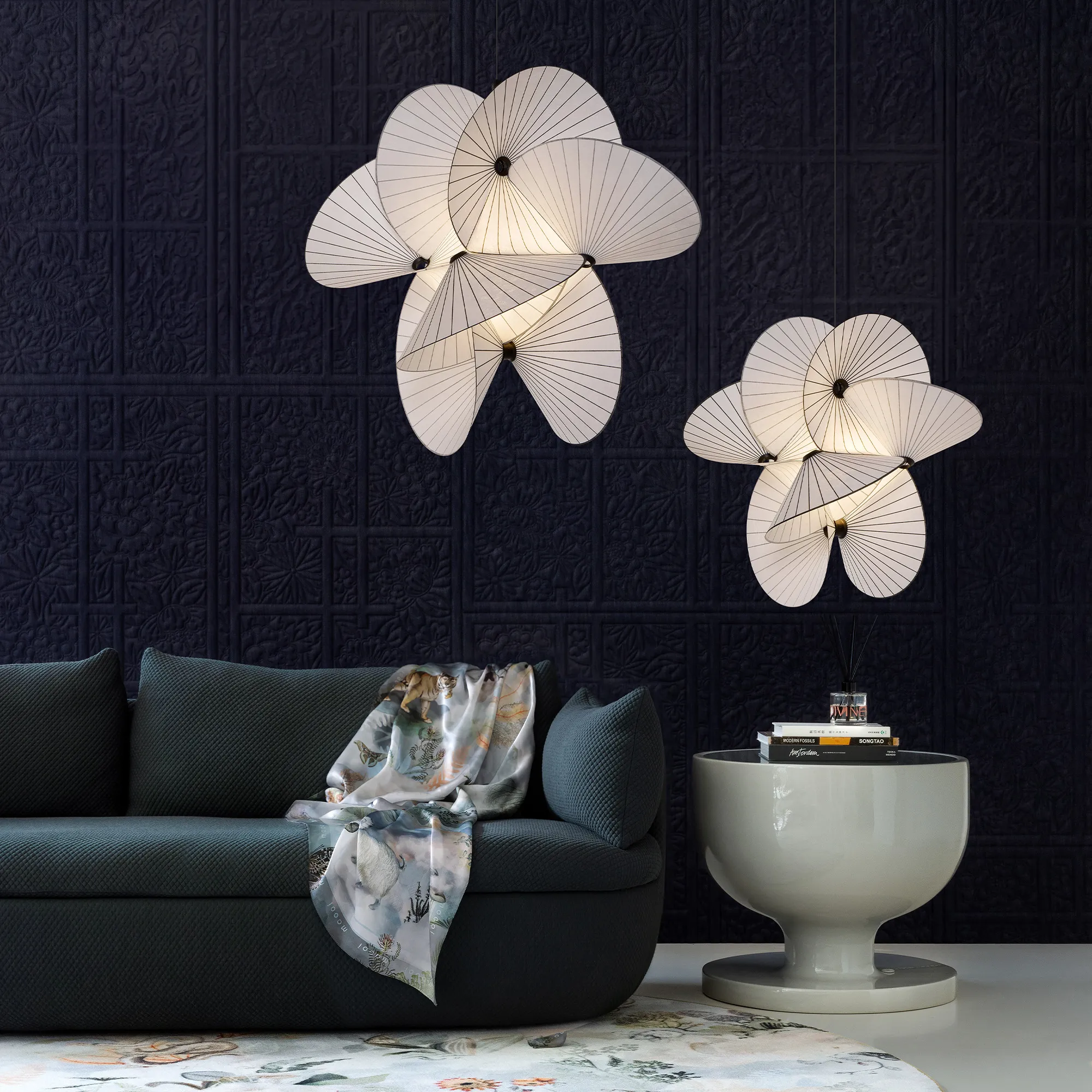 Serpentine Light plafondlamp 8 Large - 3
