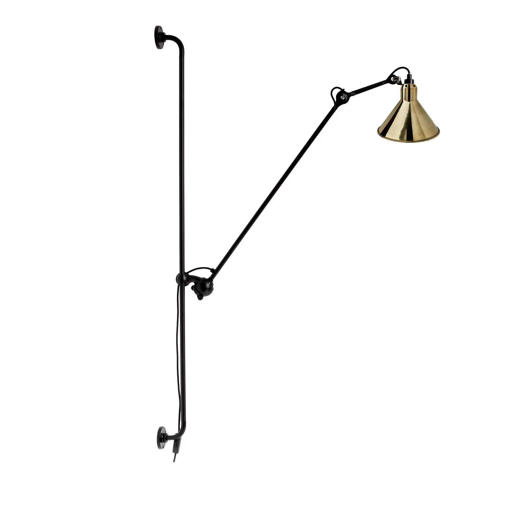 Lampe Gras No214 Conic - Red - 1