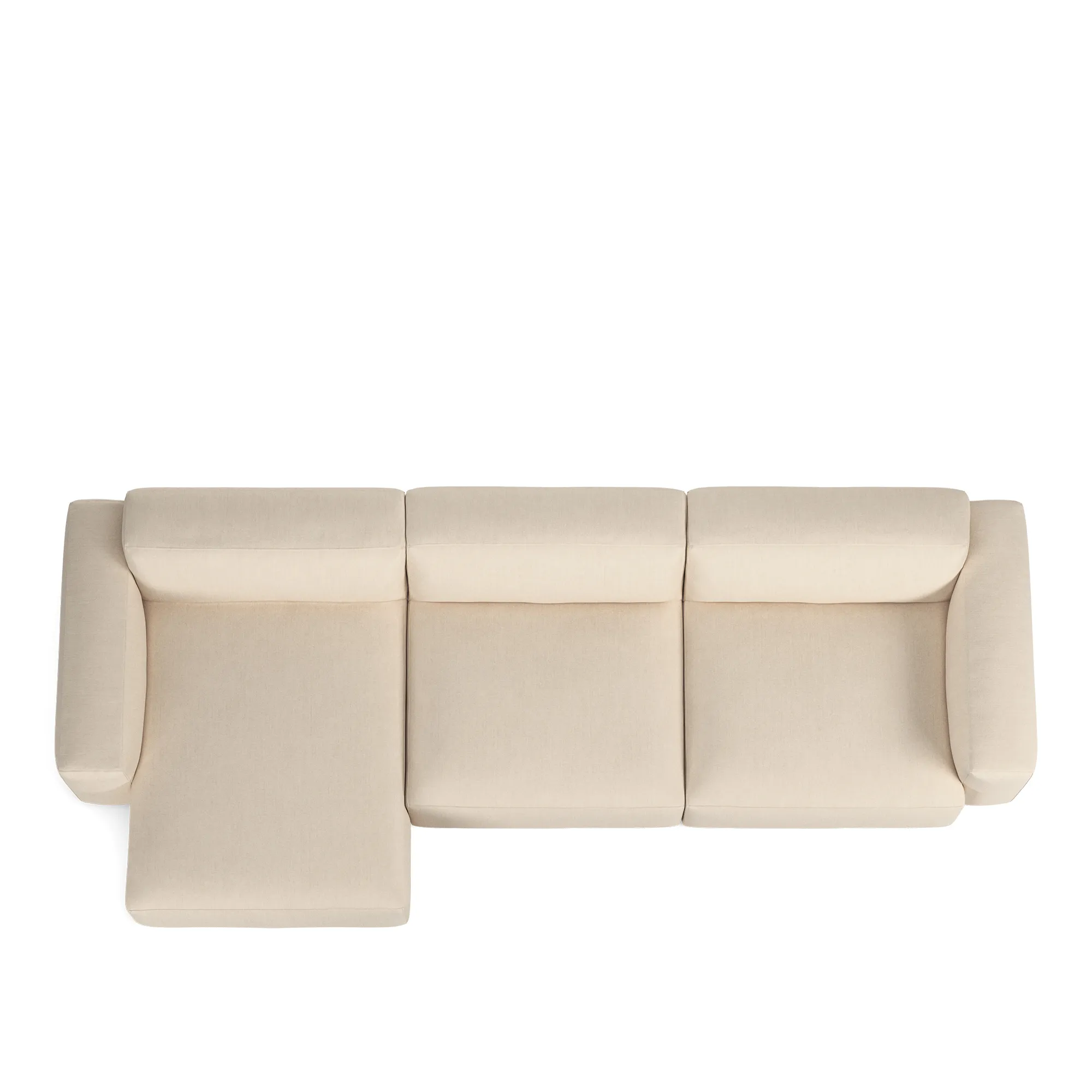 Brick 3-personers sofa chaiselong venstre - 8