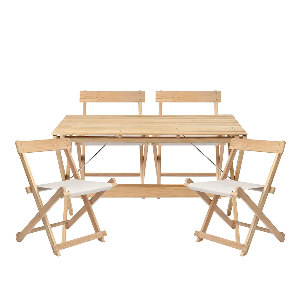 BM dining set with table and 4 chairs