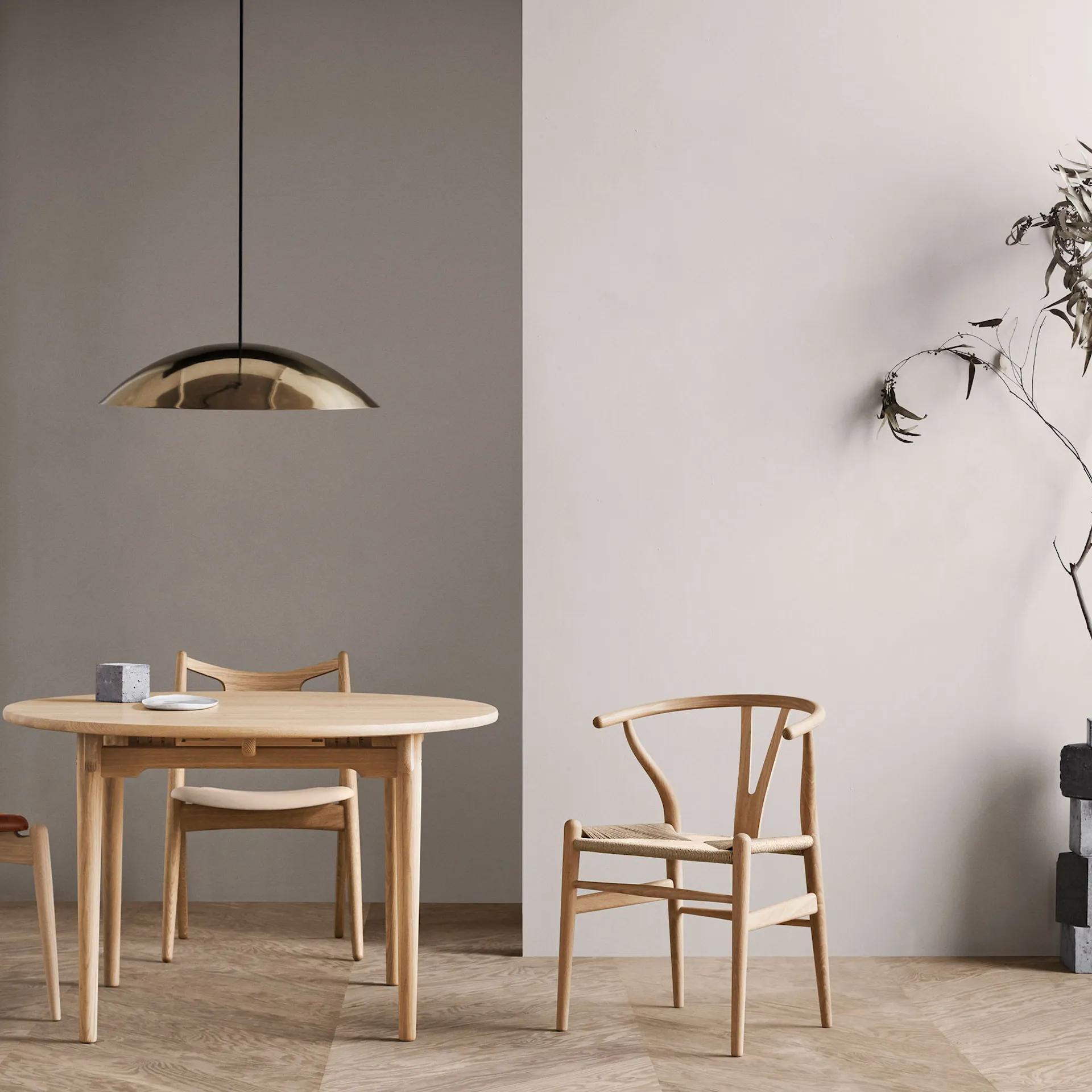 CH24 Wishbone Chair - Oak/Natural Cord - Carl Hansen - Hans J. Wegner - NO GA