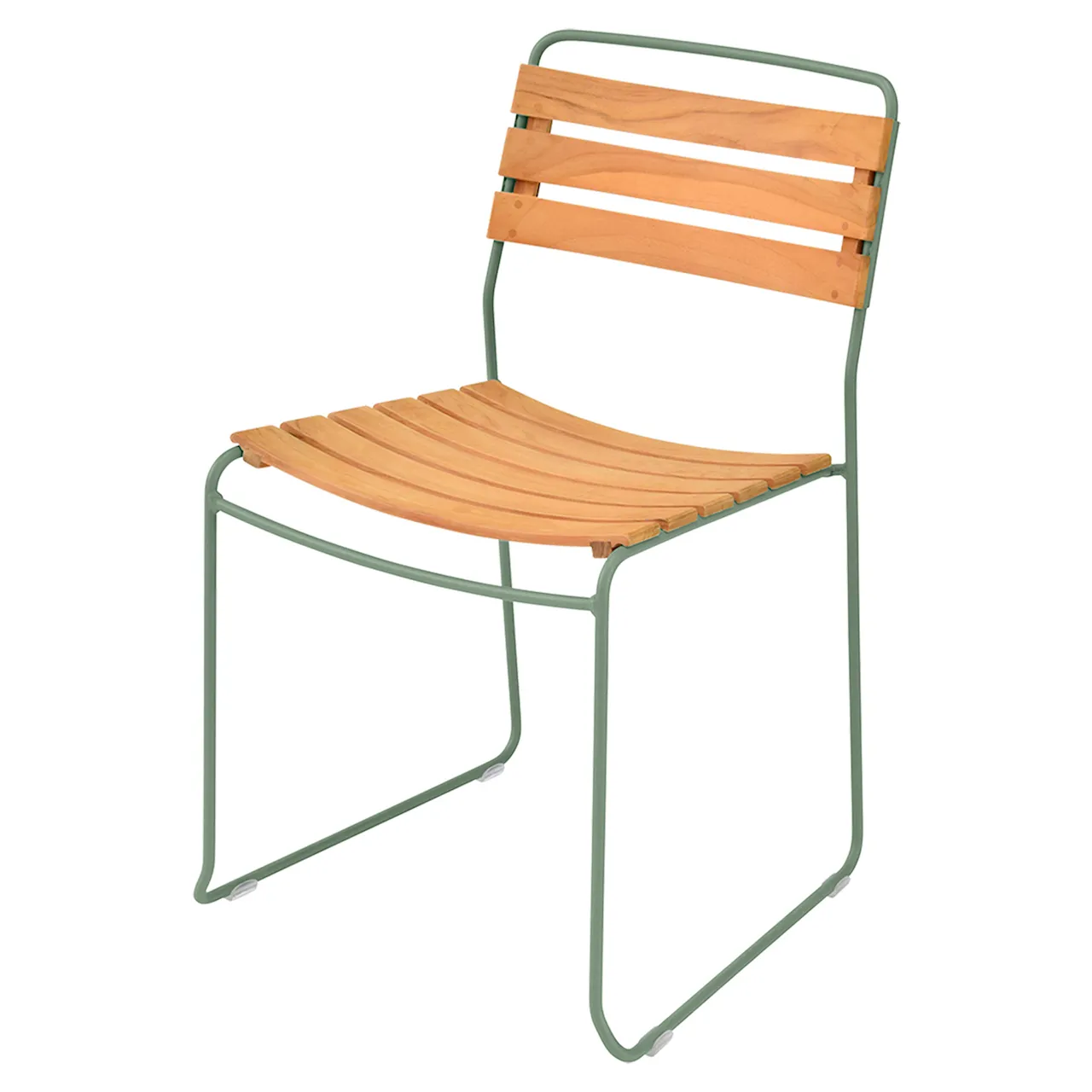 Surprising Teak Chair, Pesto