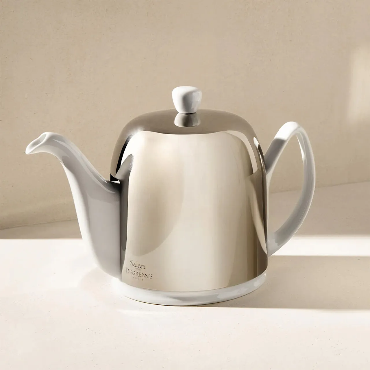 Salam Blanc Teapot 8 Cups