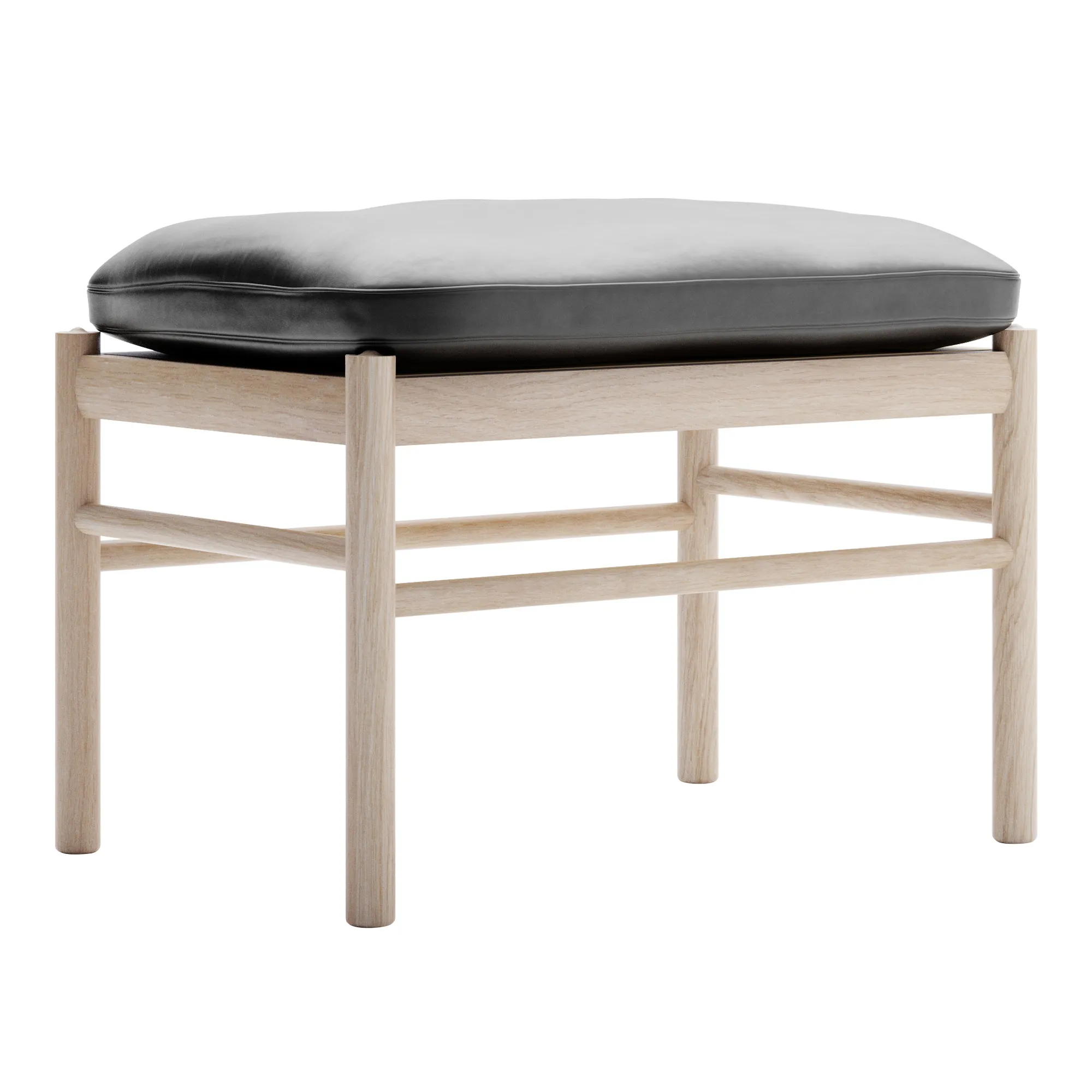 OW149F Colonial tyylinen jalkarahi tammi - 1