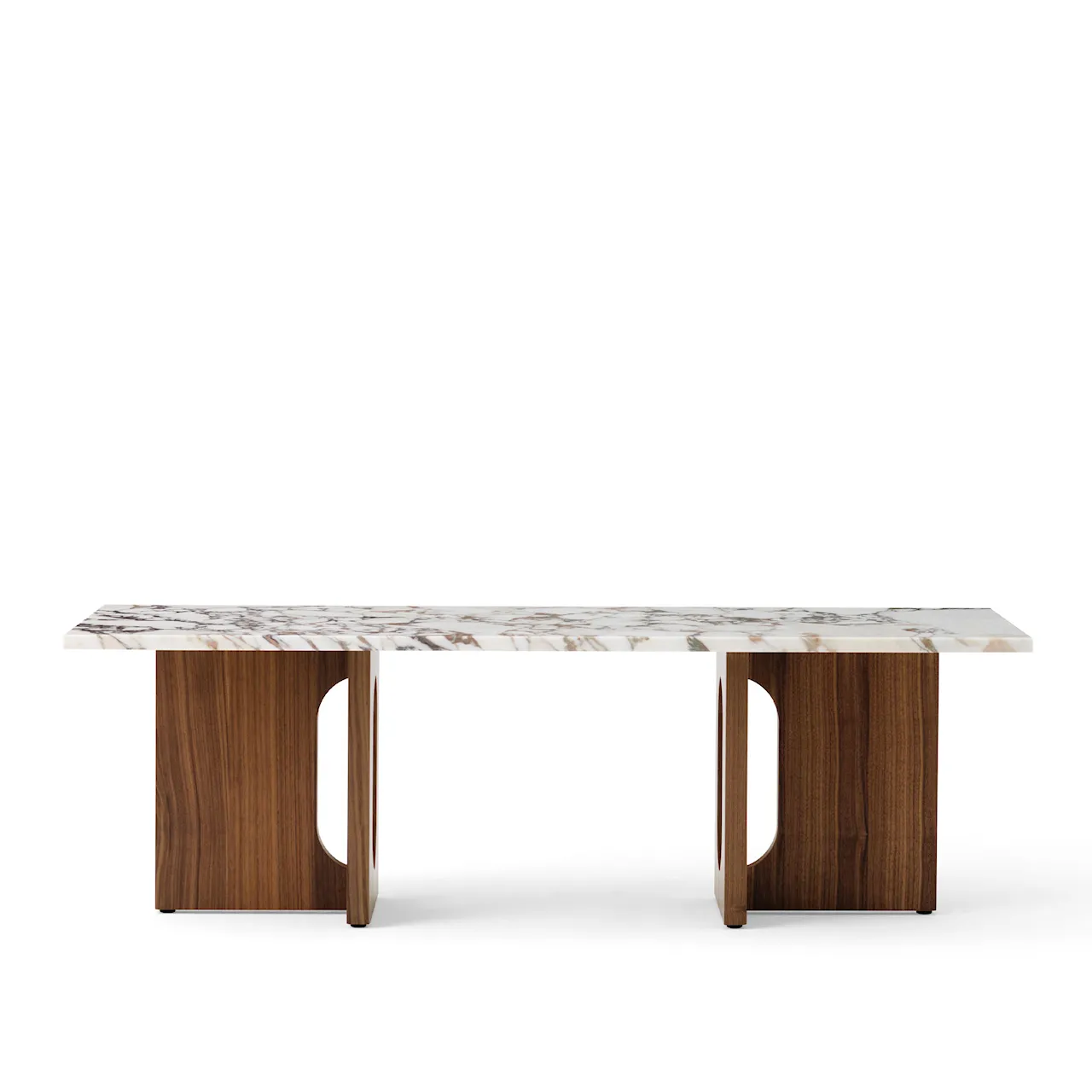 Androgyne Lounge Table, Base Natural Oak, Top Natural Oak