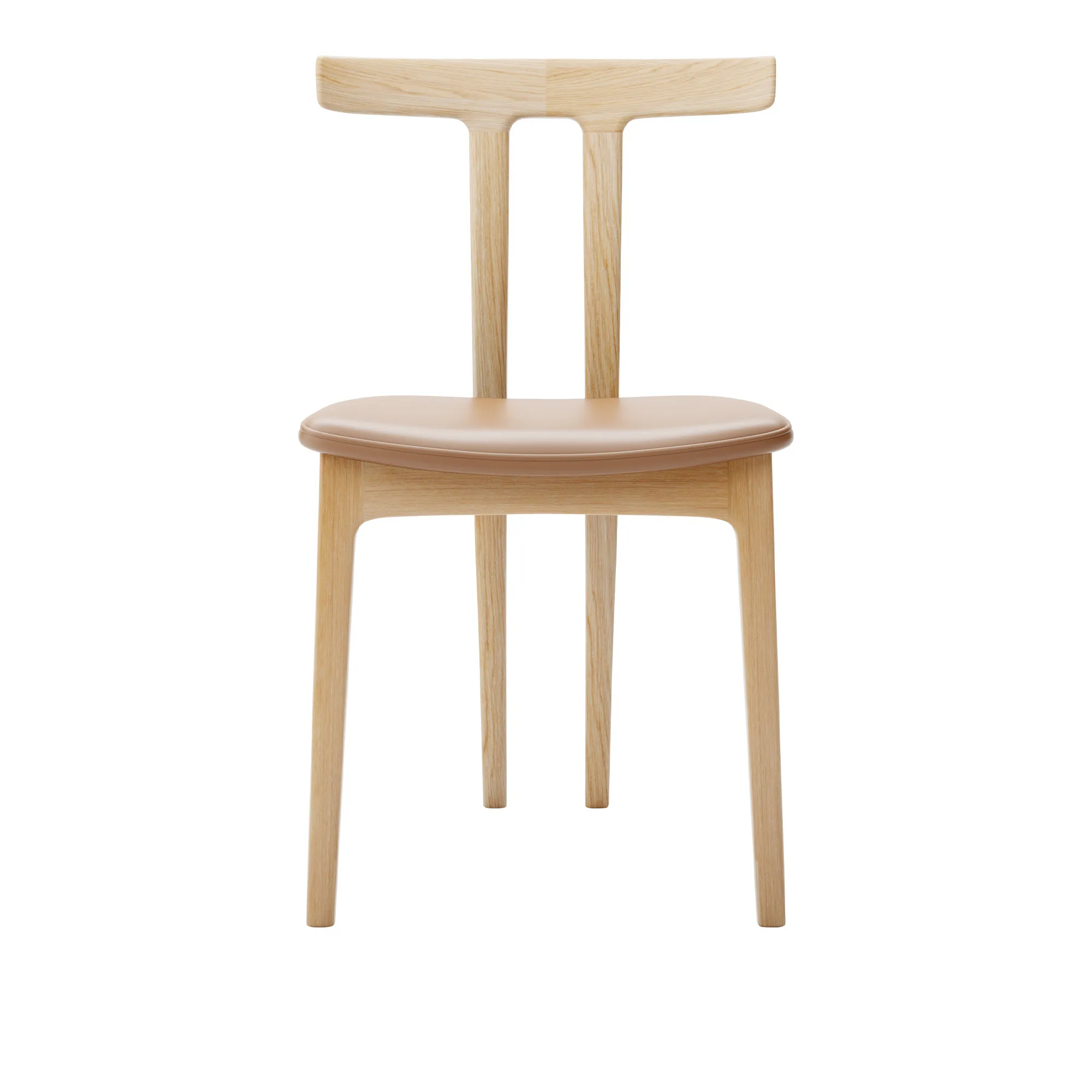 OW58 T-Chair ruokapöydän tuoli tammi - 1